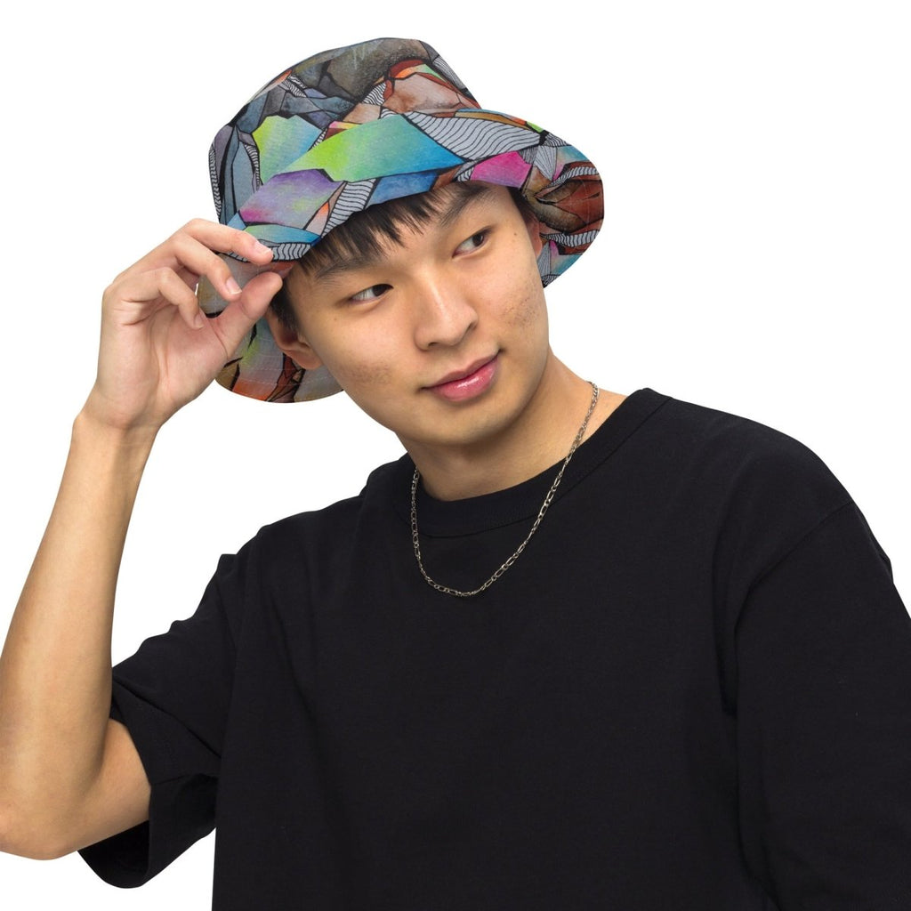 3moon Reversible bucket hat - cotovart