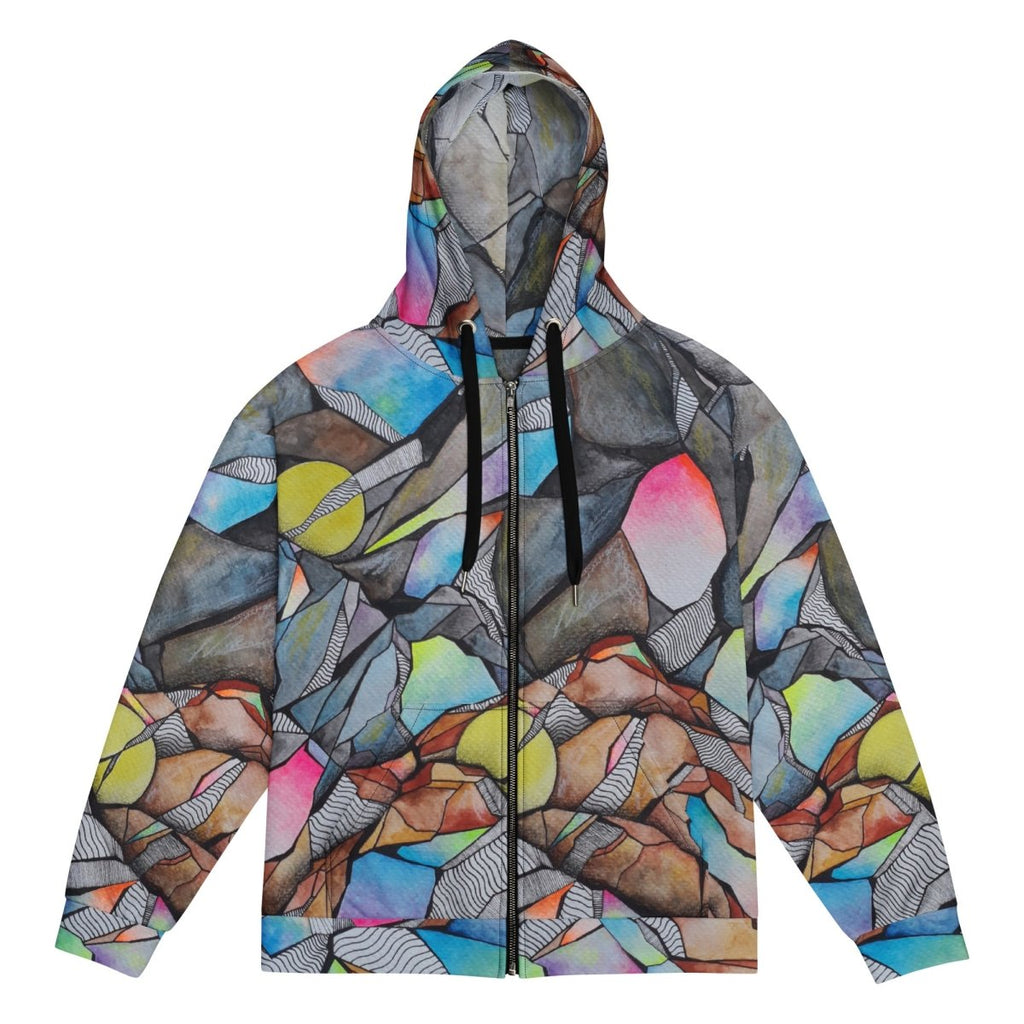 3moon zip hoodie - cotovart