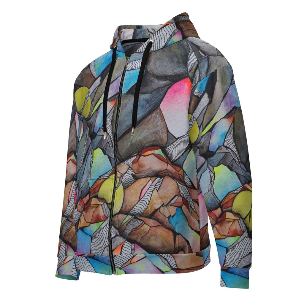 3moon zip hoodie - cotovart