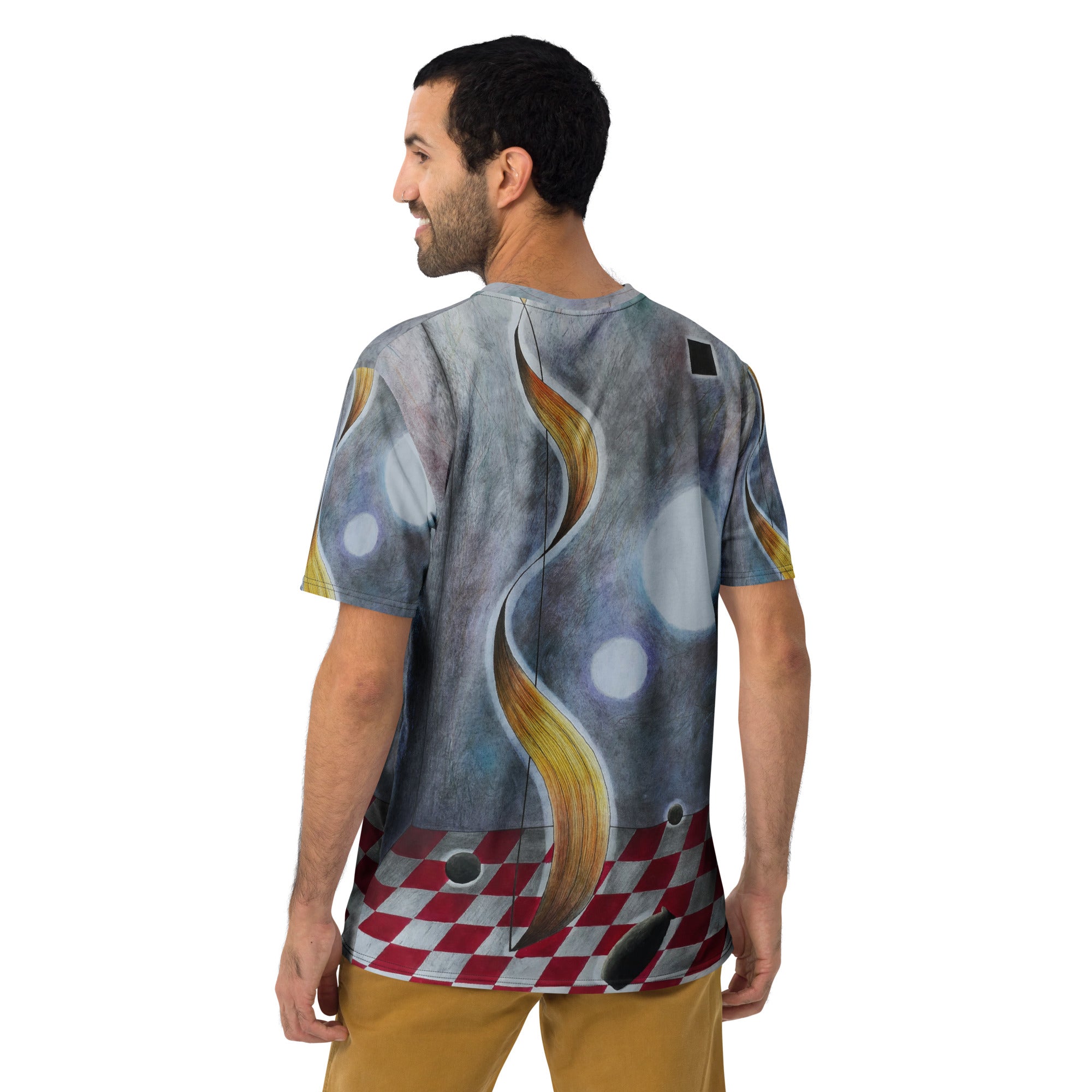 Abstract art on clothing art apparel design unique fashion art cotov Guerrero