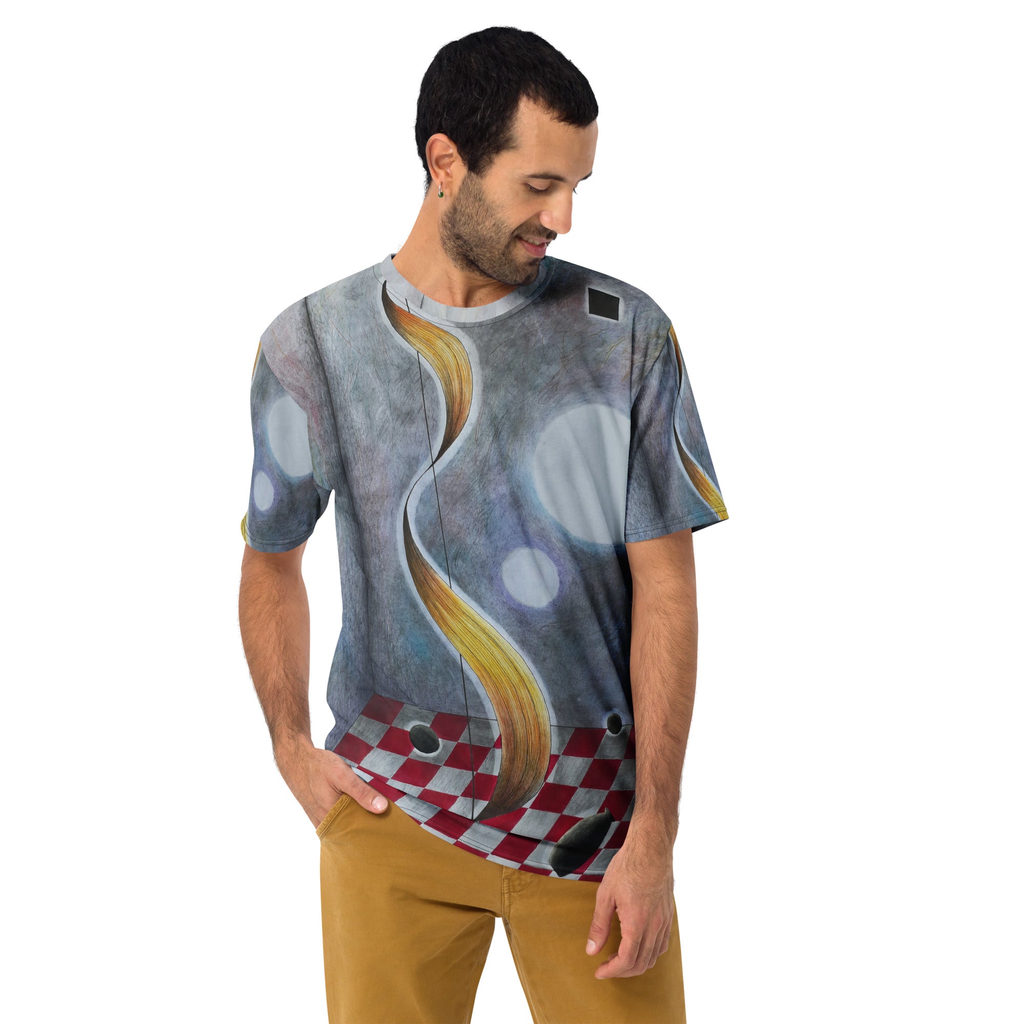 Abstract paint on cloth design apparel artistic brand cotov Guerrero