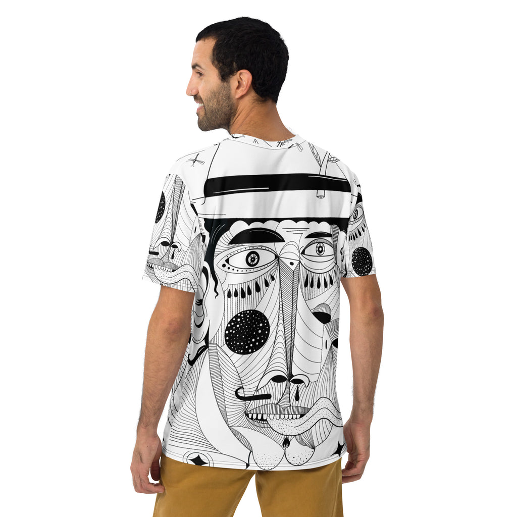 Printer cloth with art abstract illustration art design cotov Guerrero