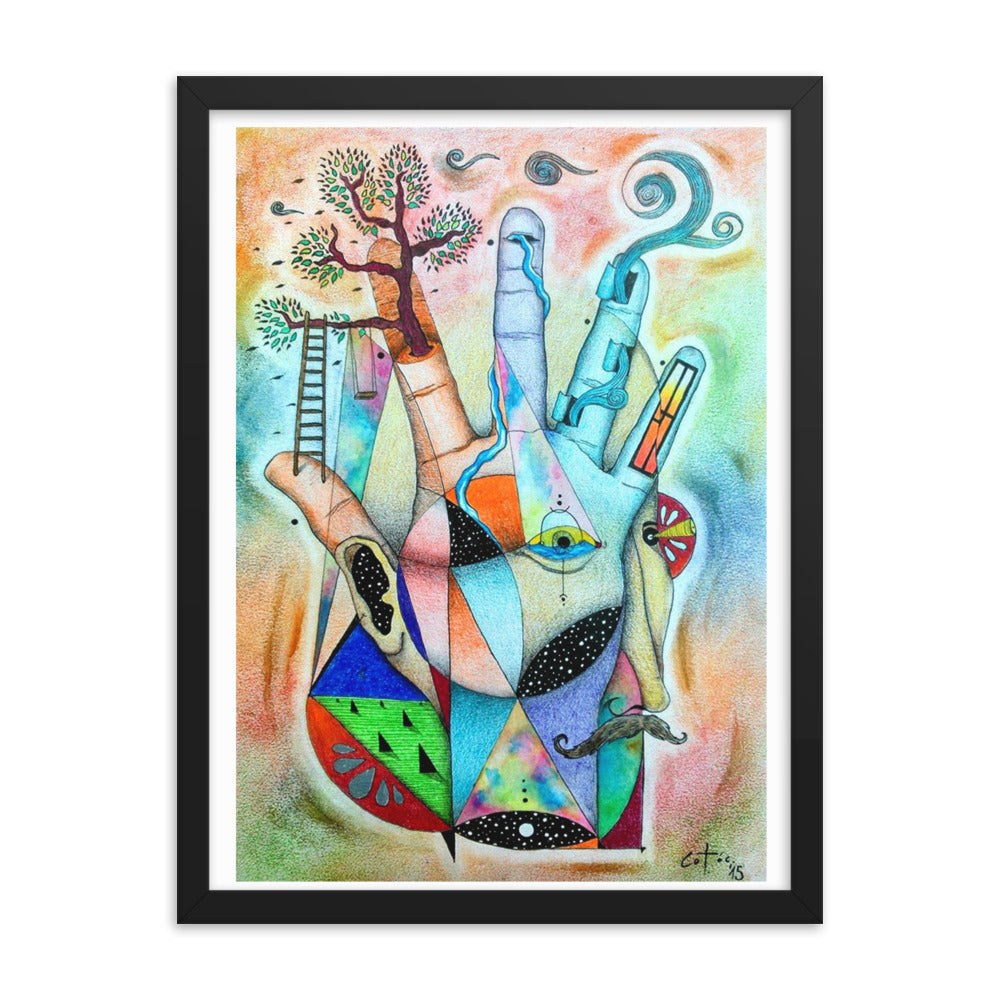 Elemental cotov guerrerompaintigns art prints 
