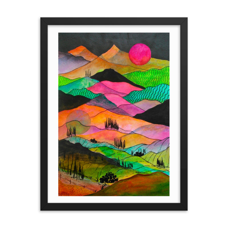 Dreams cotov Guerrero artist watercolor fine art print