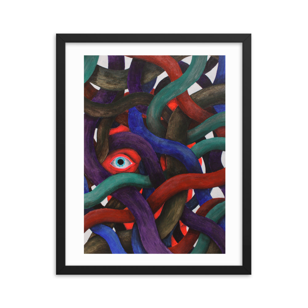 Ocultx Framed poster