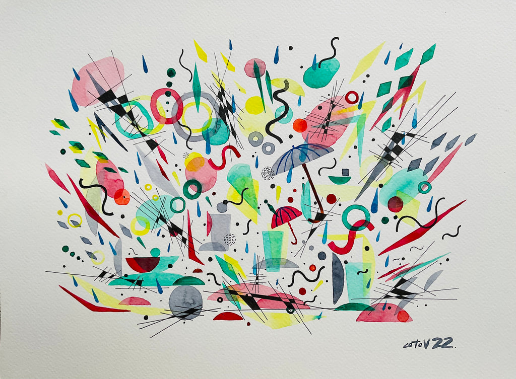 "Kitchen II" Original painting