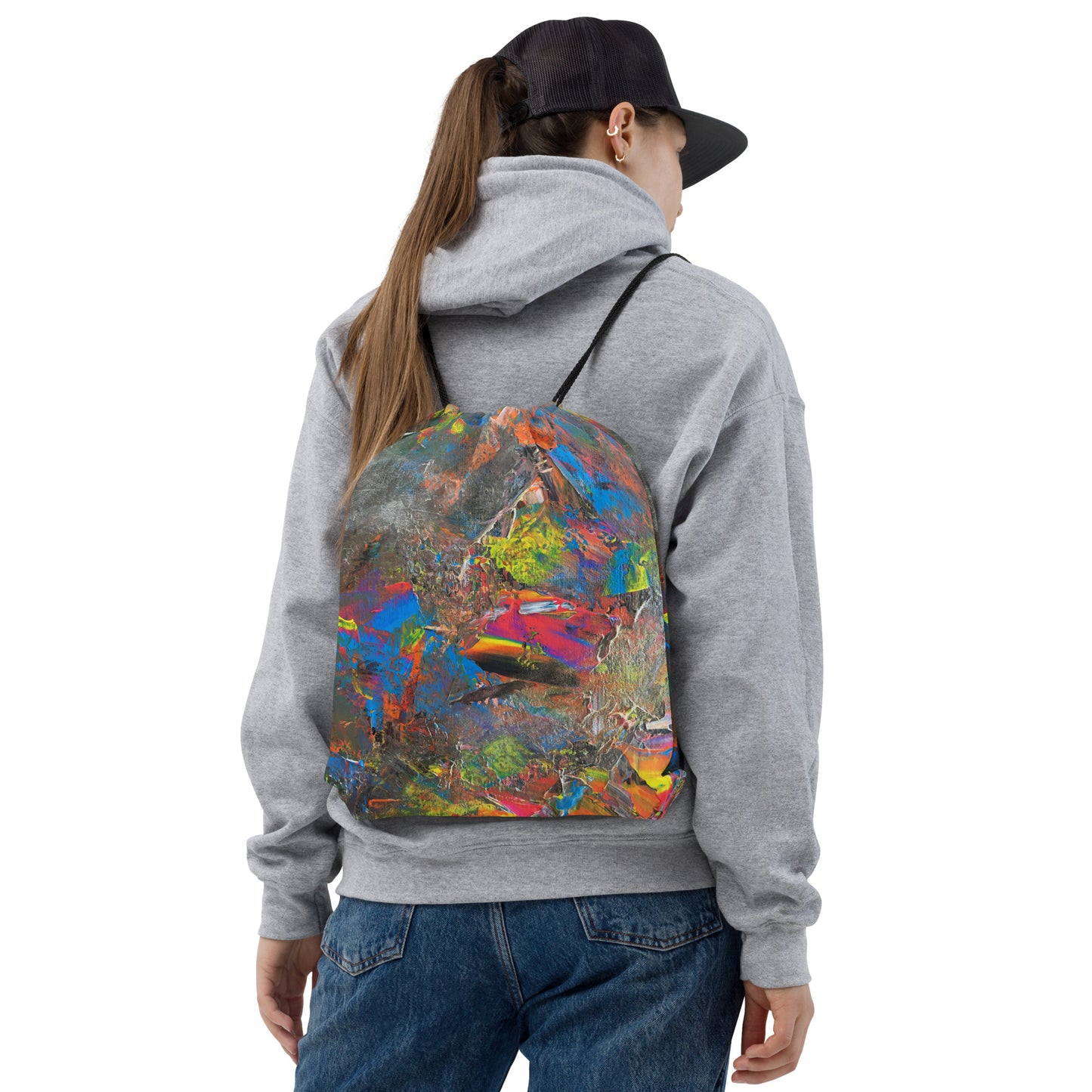 Neón Drawstring bag