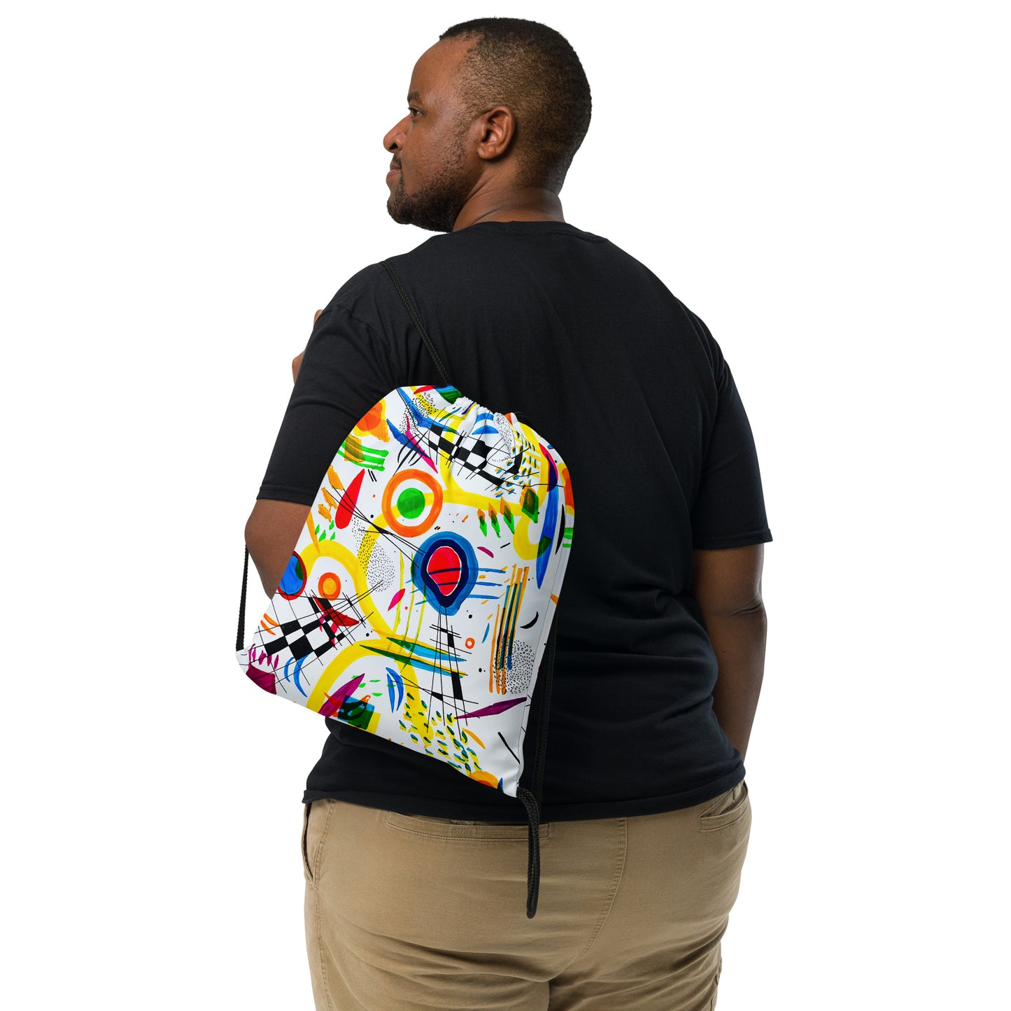 Kitchen rain Drawstring bag