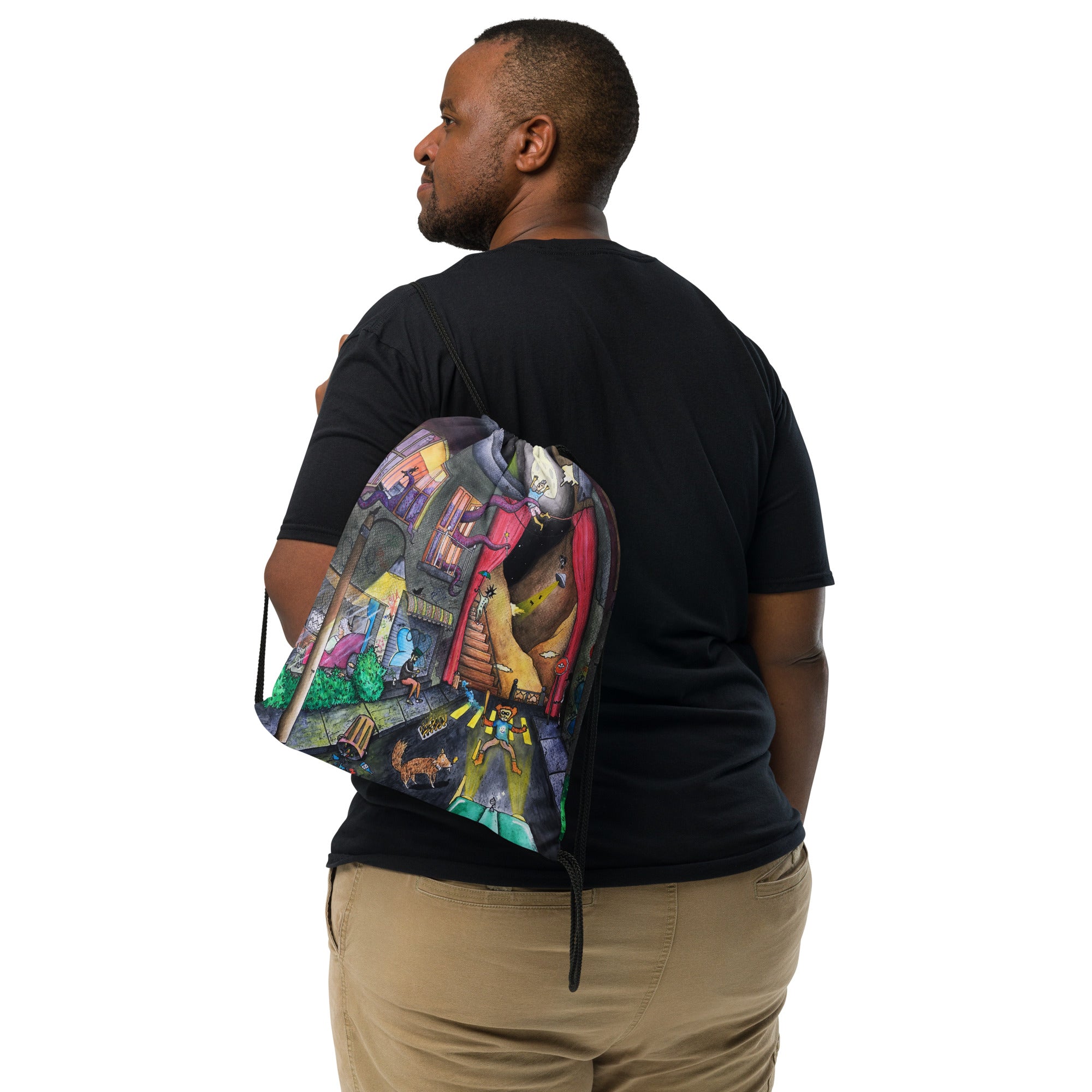 The movie Drawstring bag
