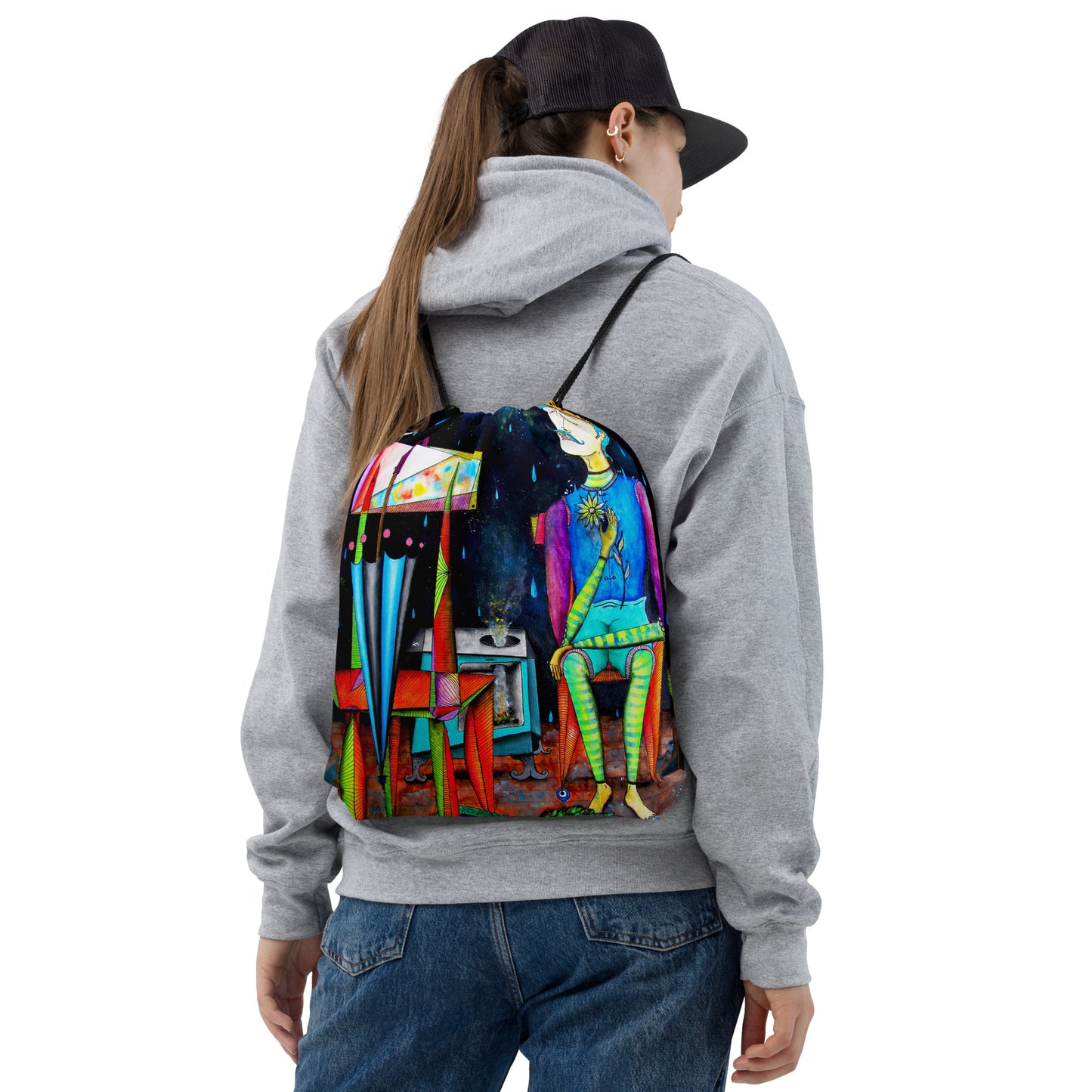 Hope Drawstring bag