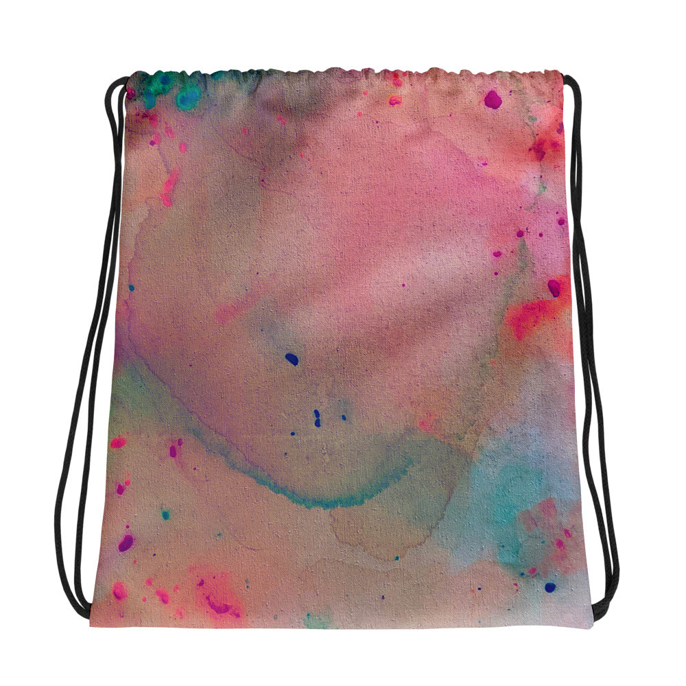 Ink Drawstring bag