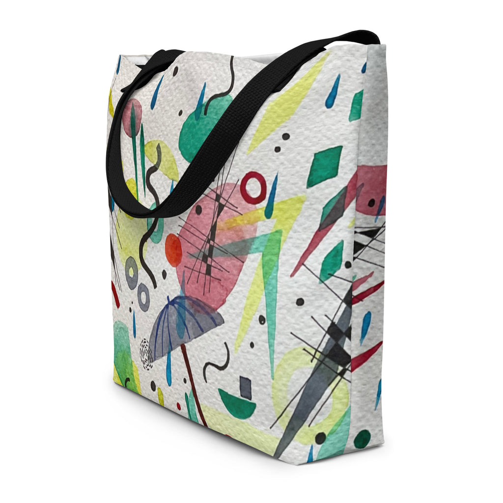 Rain Large Tote Bag