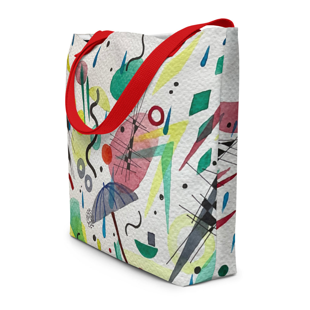 Rain Large Tote Bag