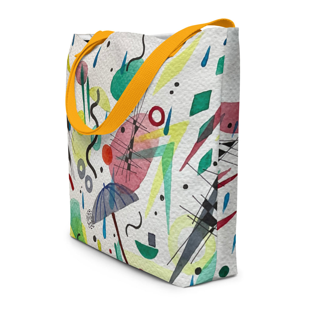 Rain Large Tote Bag