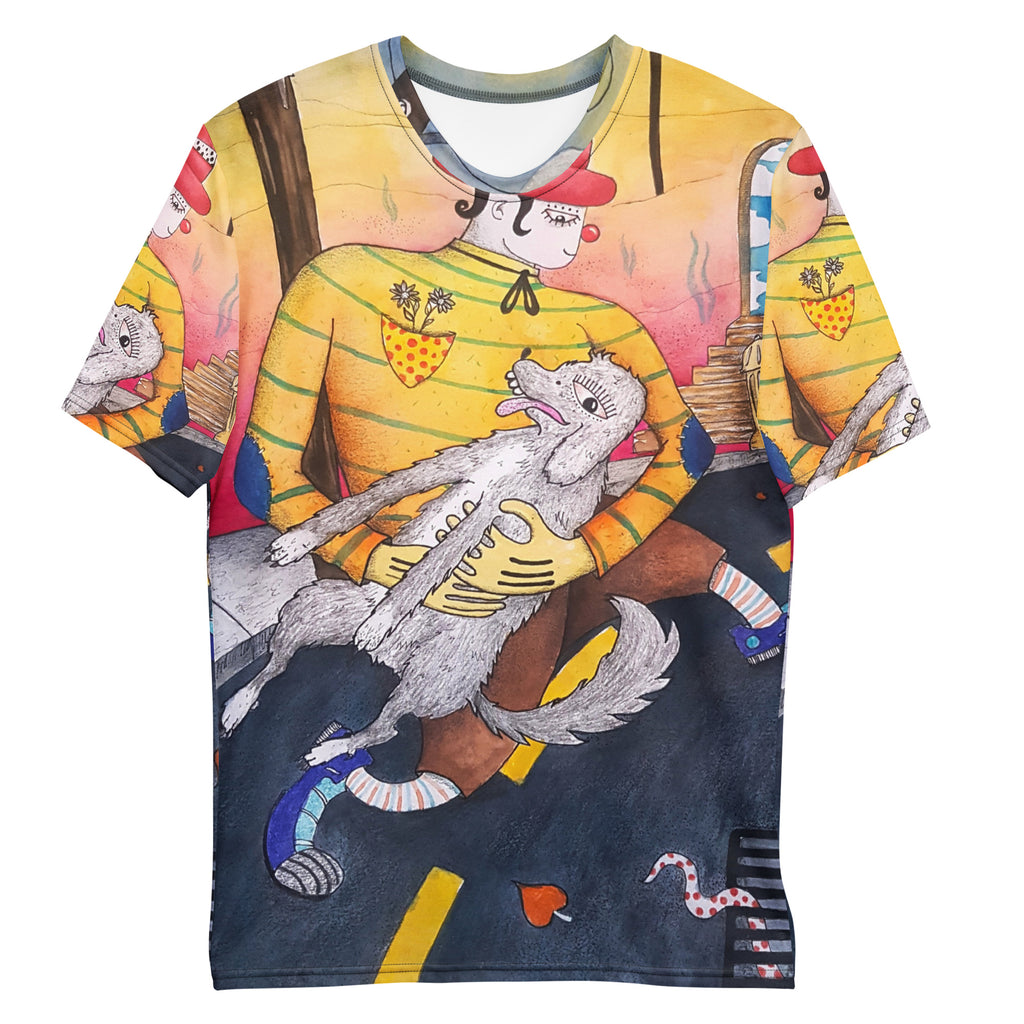 Run All over t-shirt