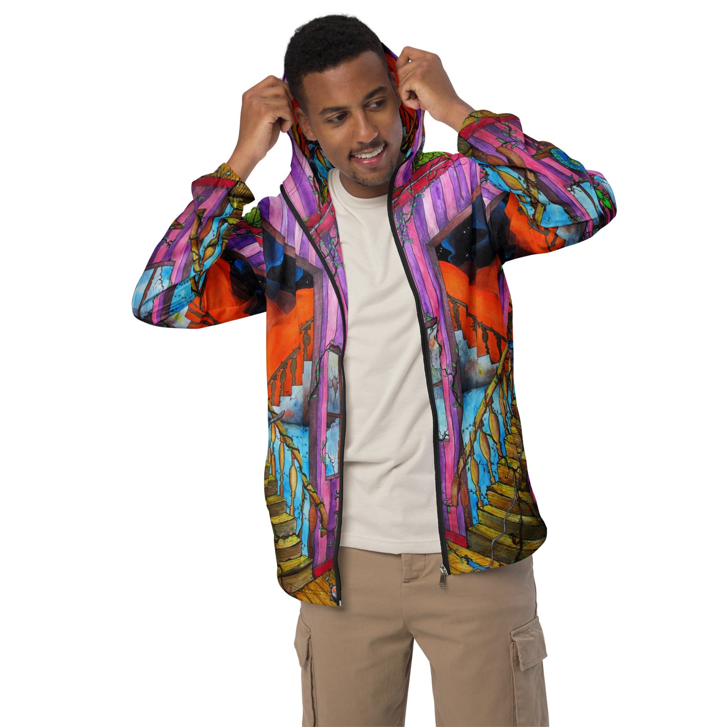 The stairs windbreaker