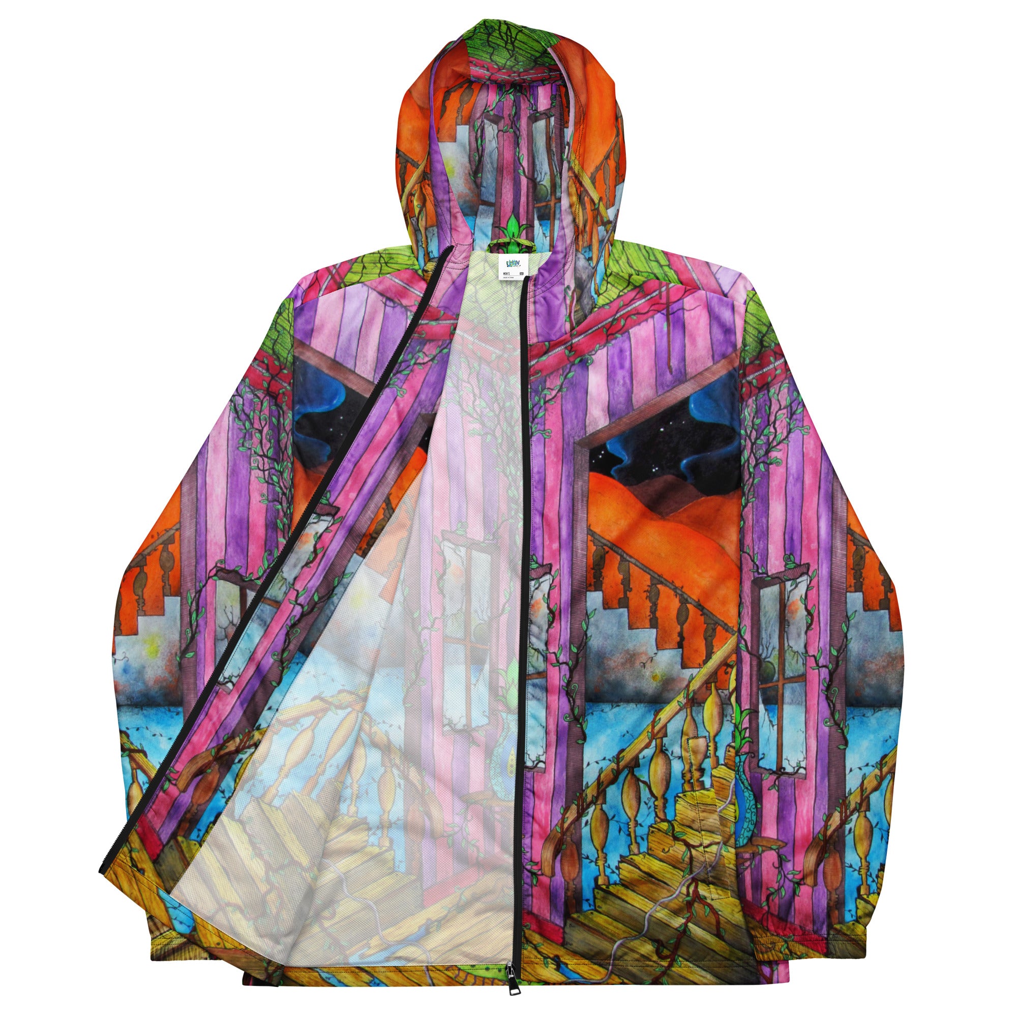 The stairs windbreaker