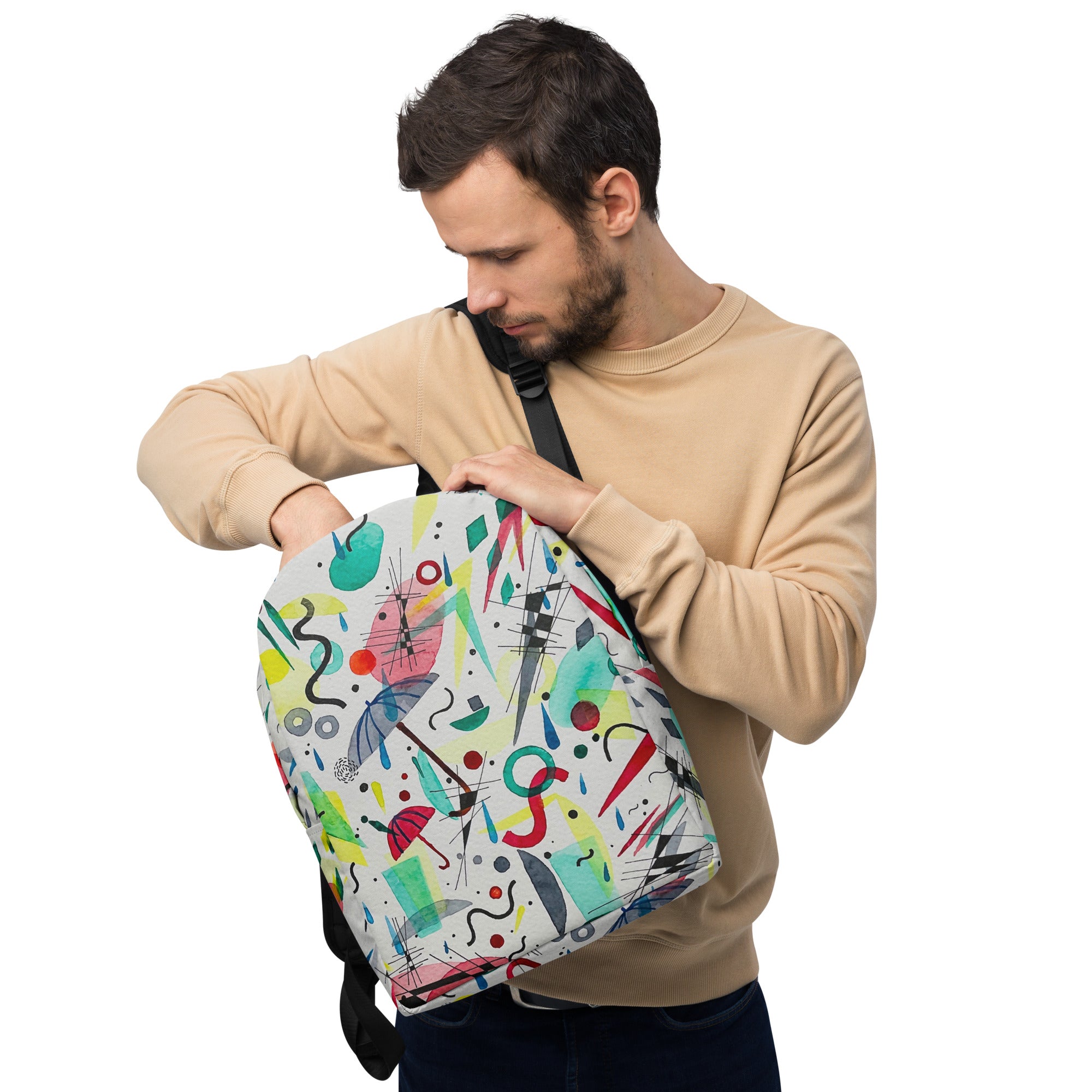 Kitchen rain Minimalist Backpack