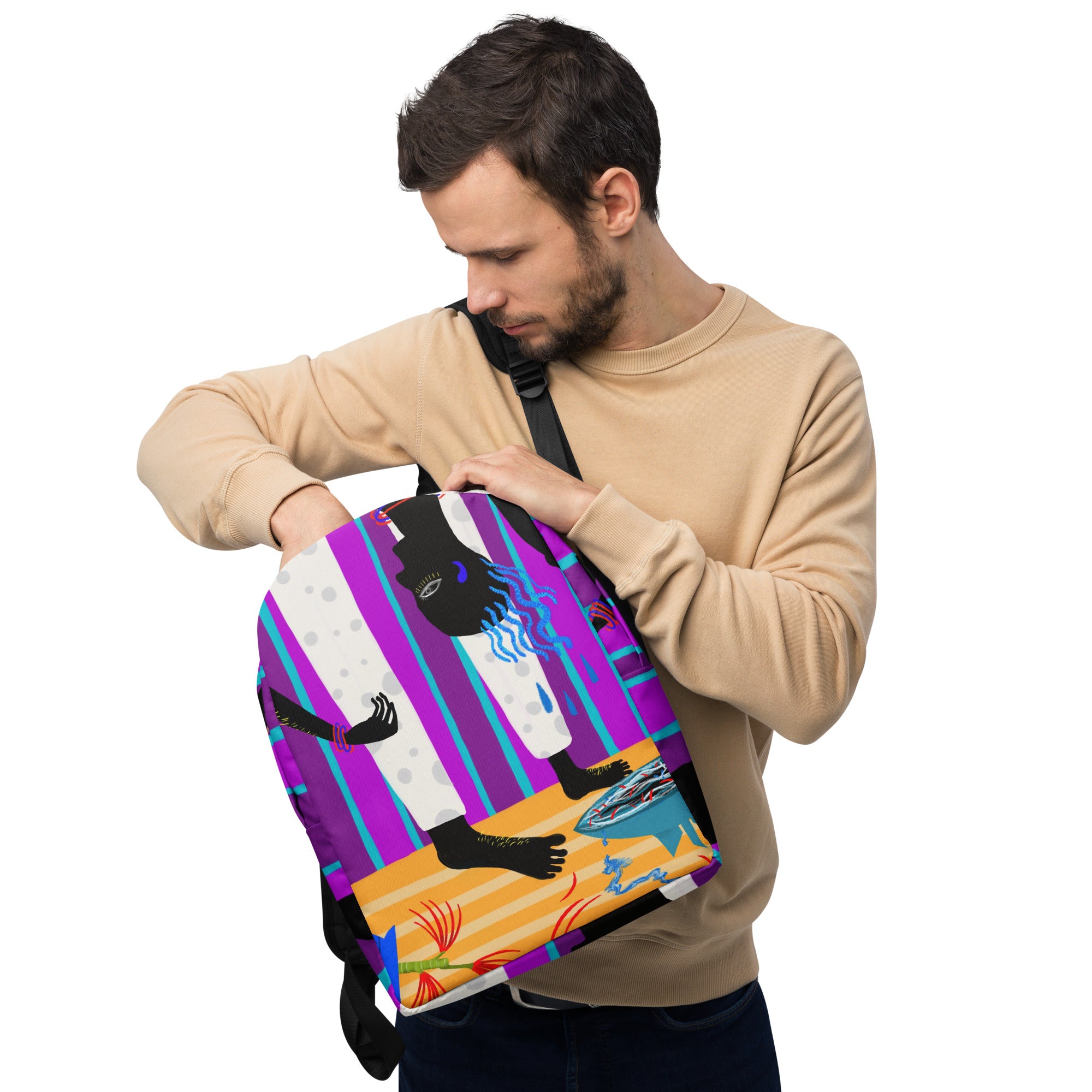 Hair Minimalist Backpack