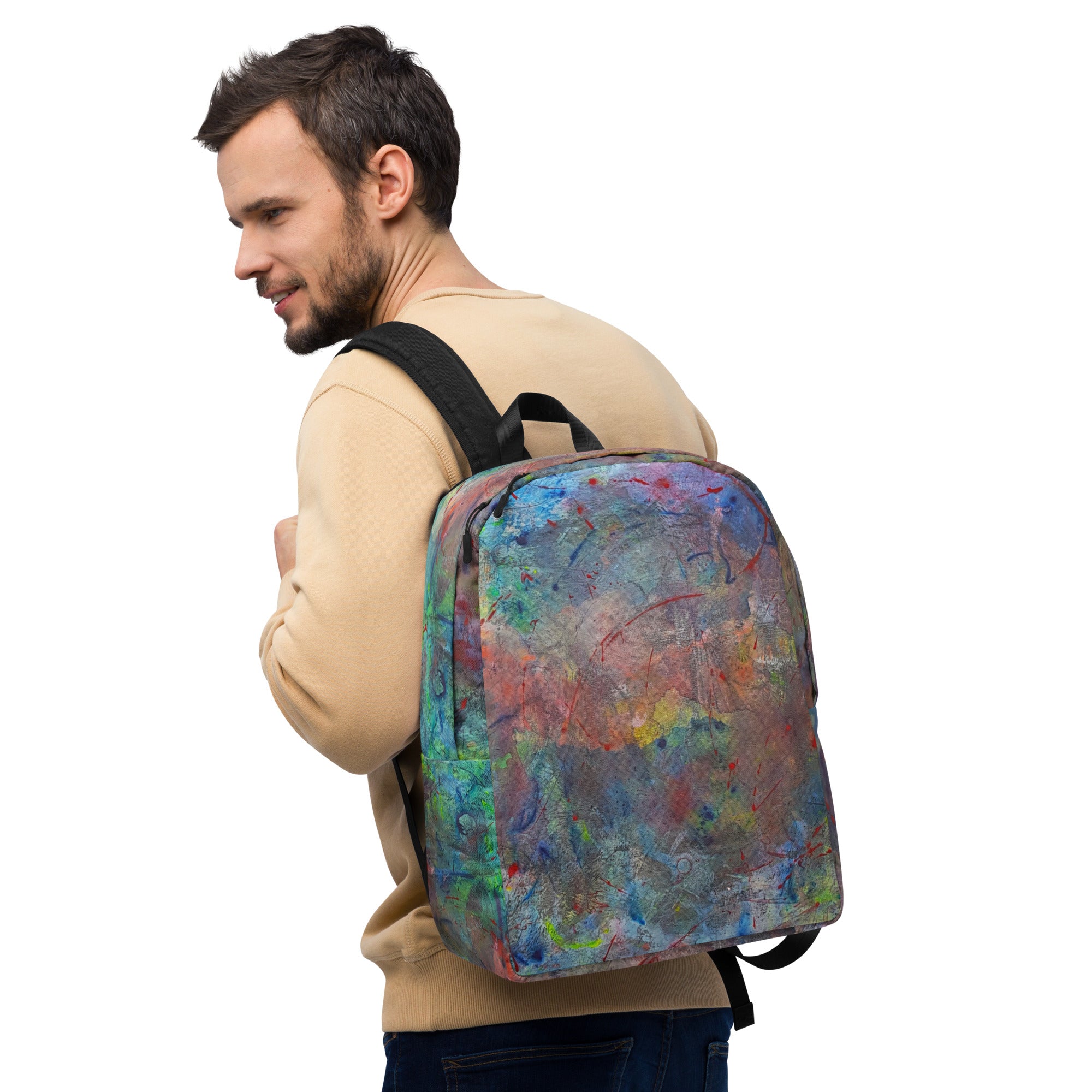 Color contact Minimalist Backpack