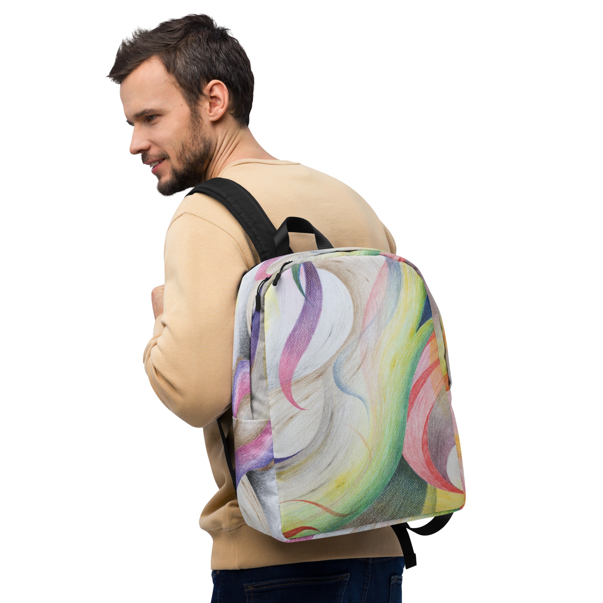 Color contact Minimalist Backpack