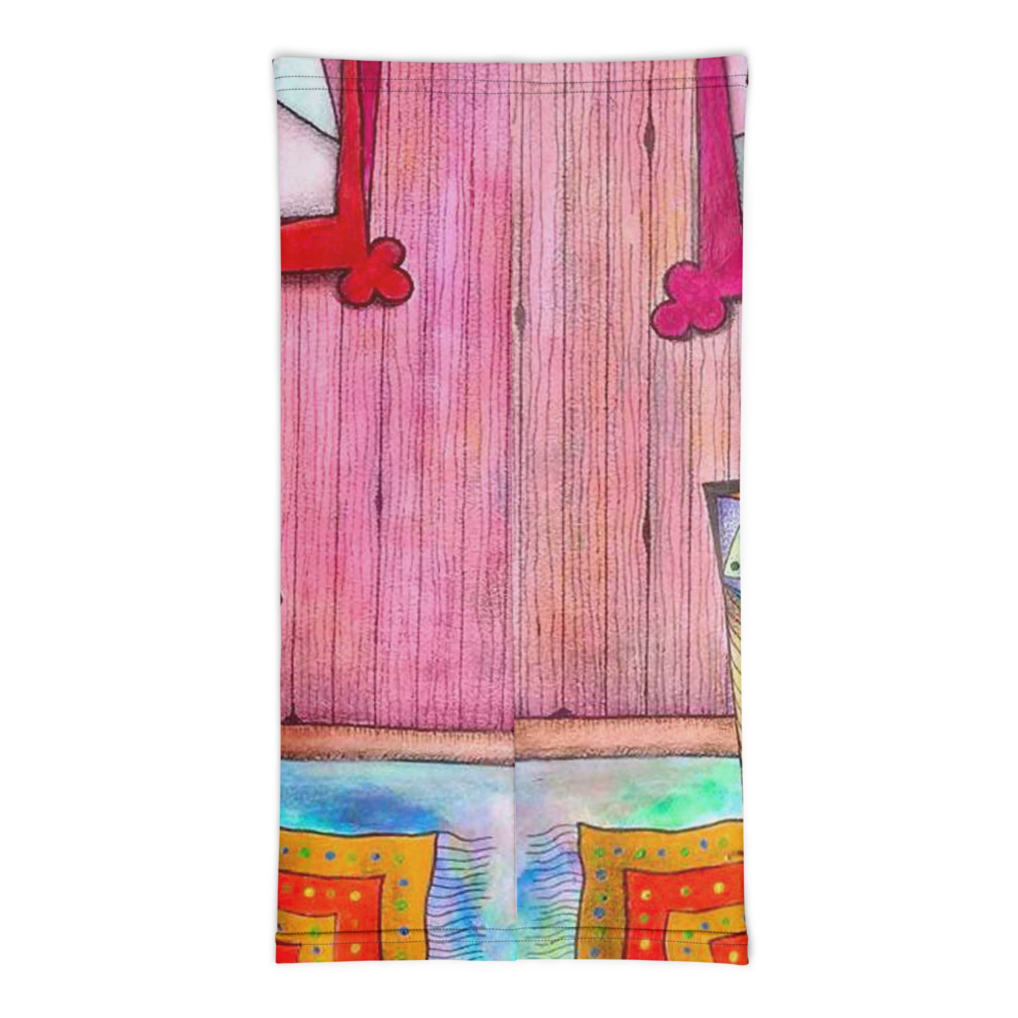 Cat on chair Neck Gaiter