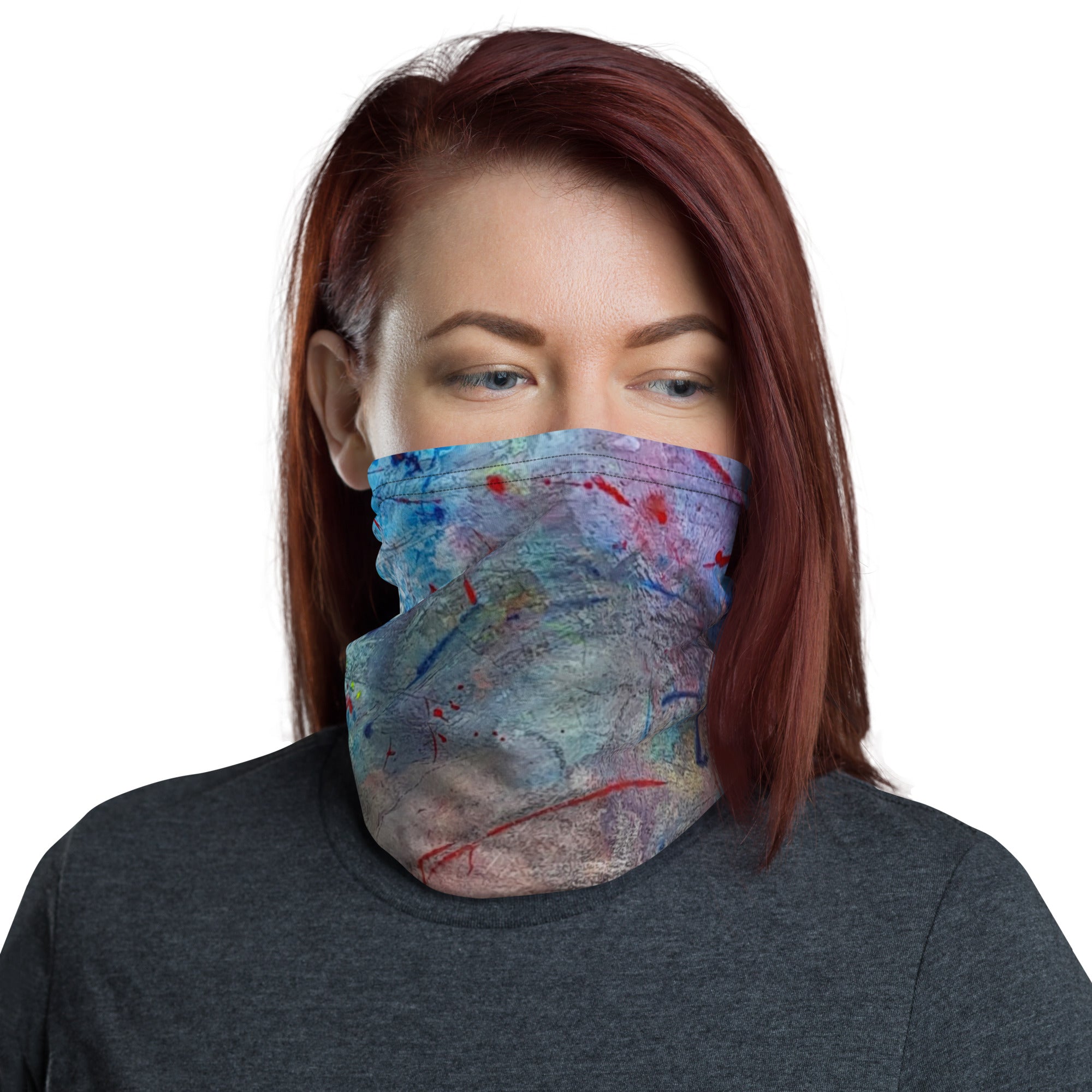 Color contact Neck Gaiter