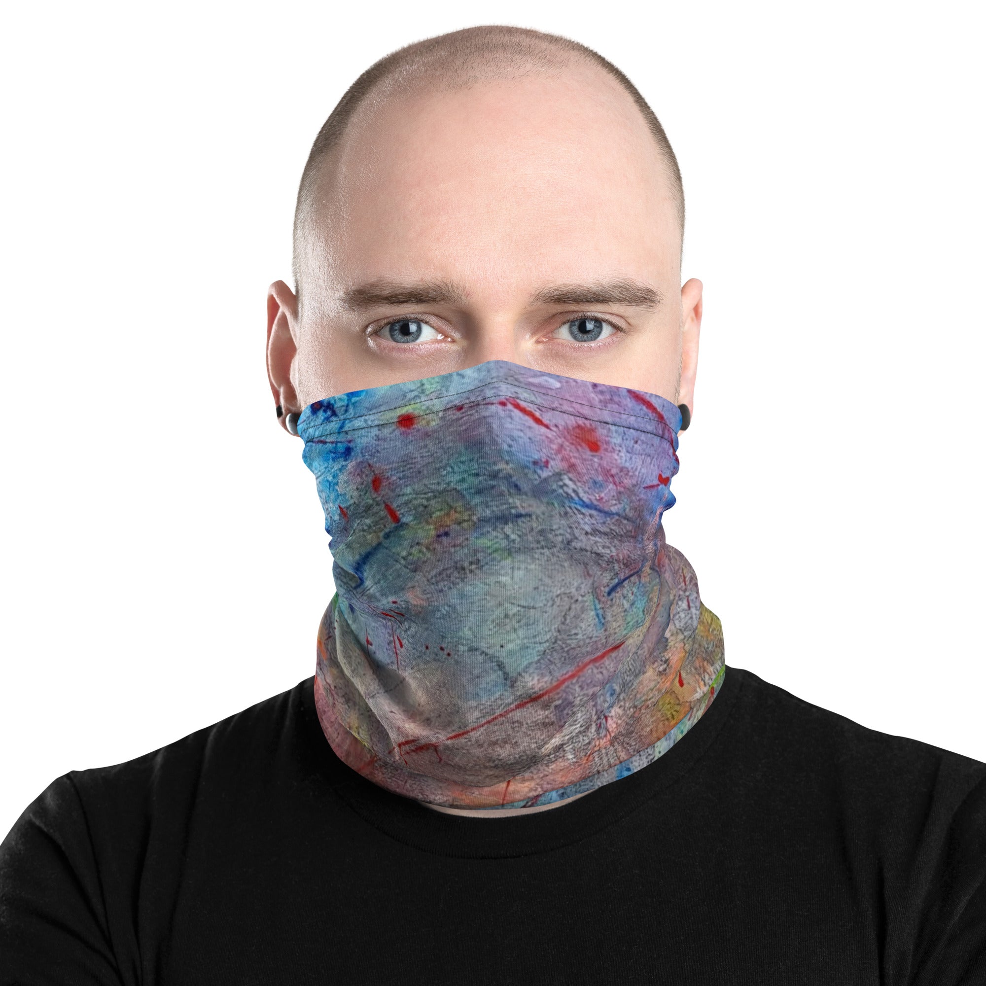 Color contact Neck Gaiter