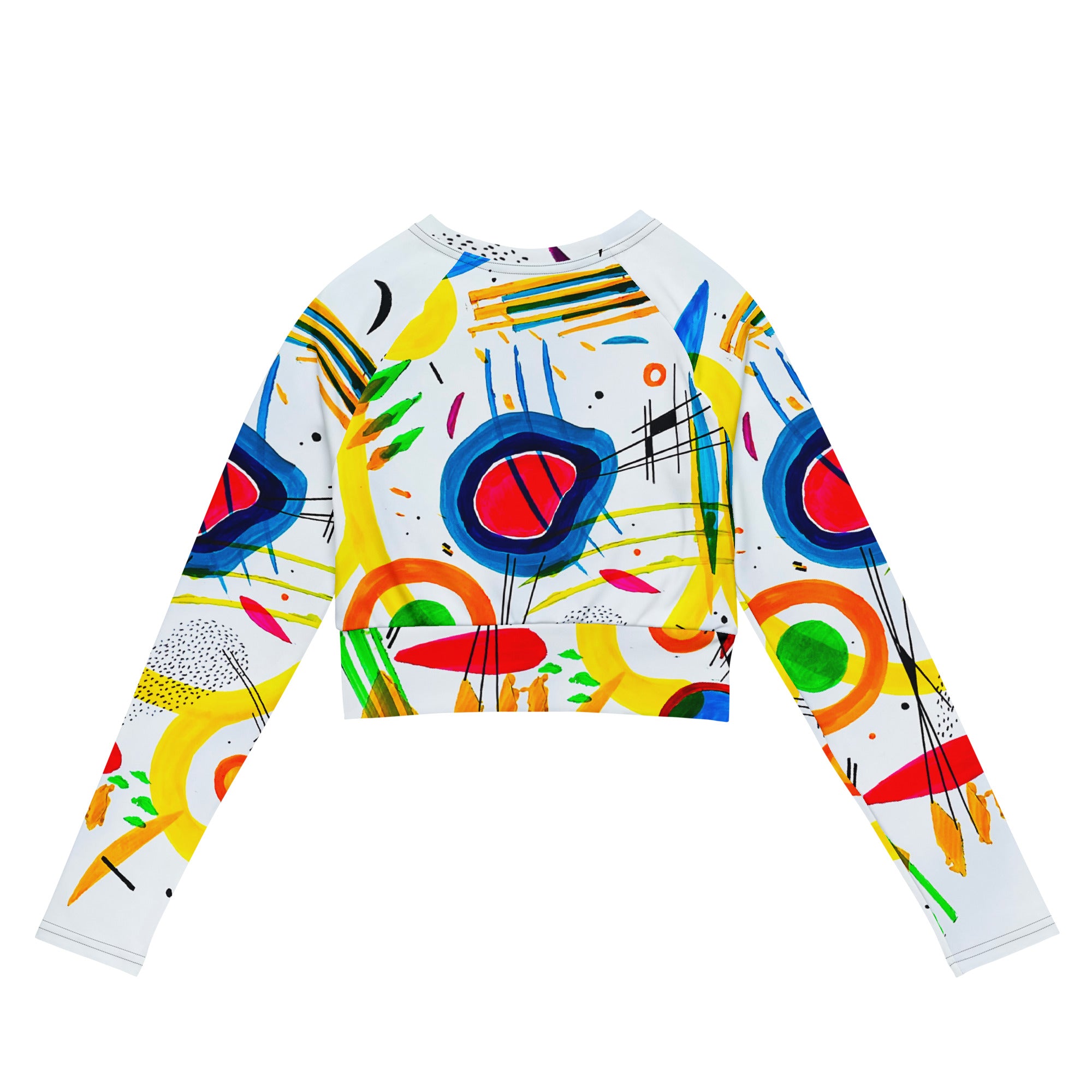 Stellar long-sleeve crop top