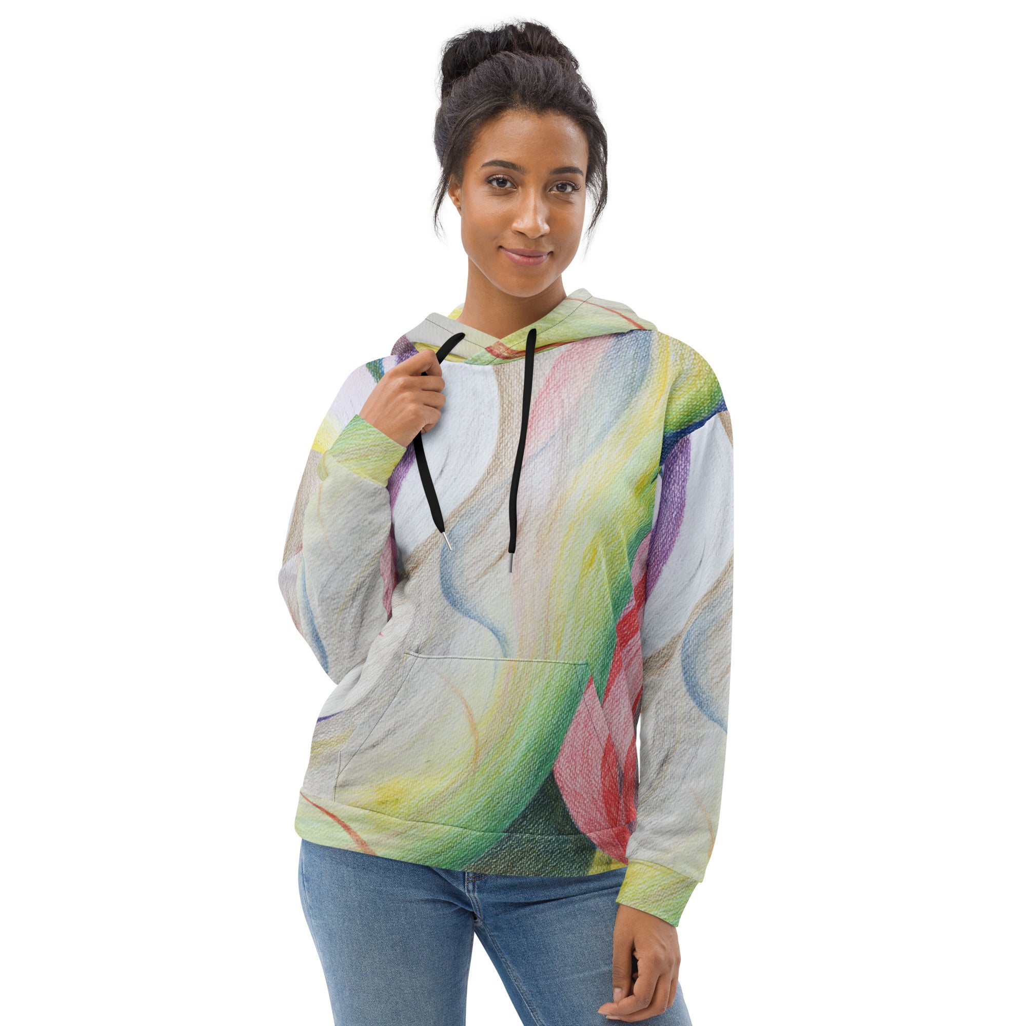 Color contact Unisex Hoodie