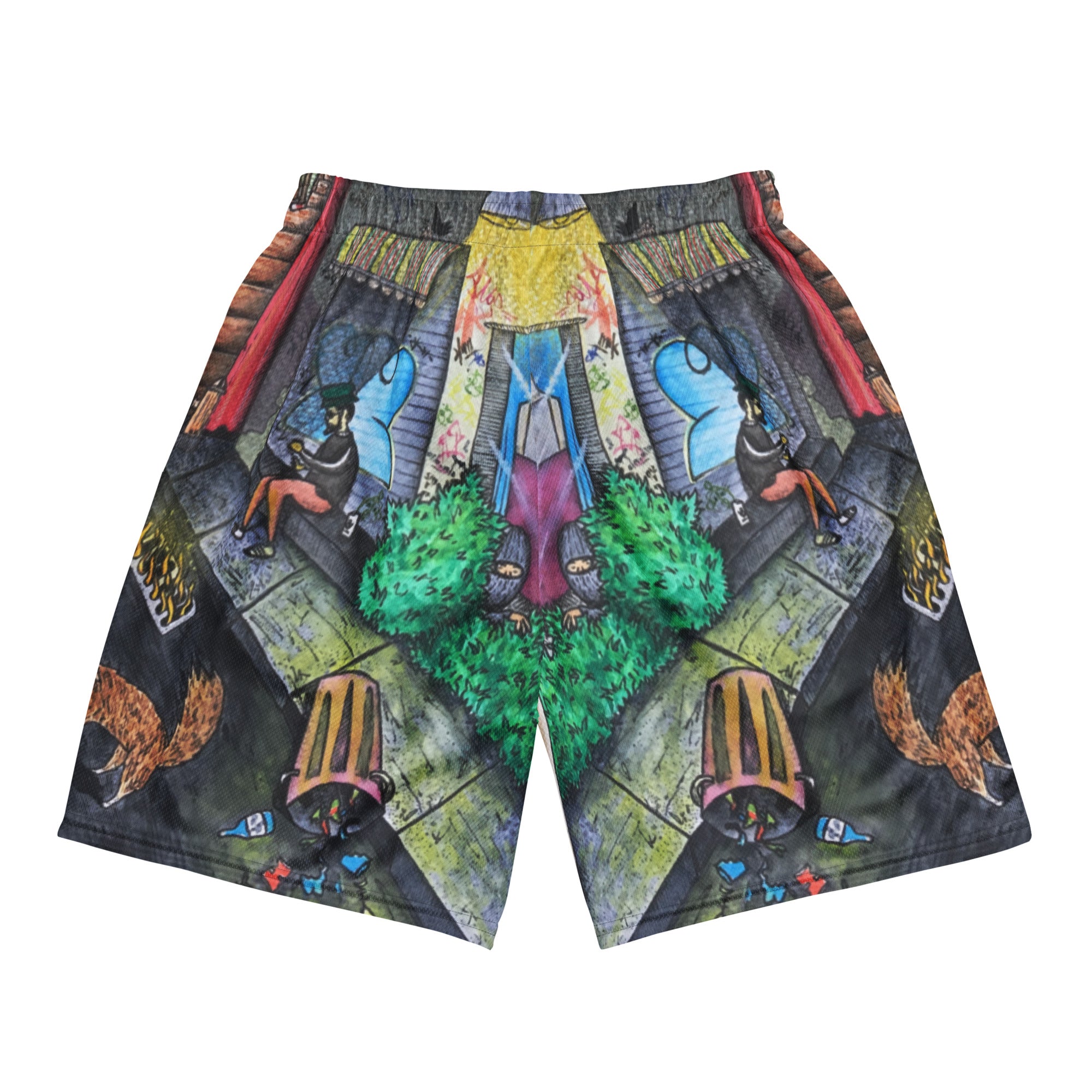 The movie mesh shorts