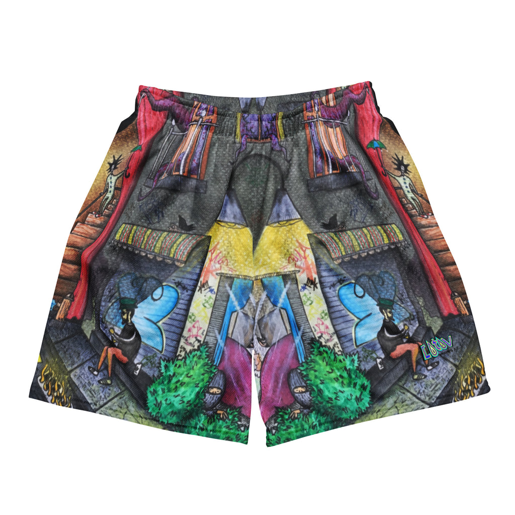 The movie mesh shorts