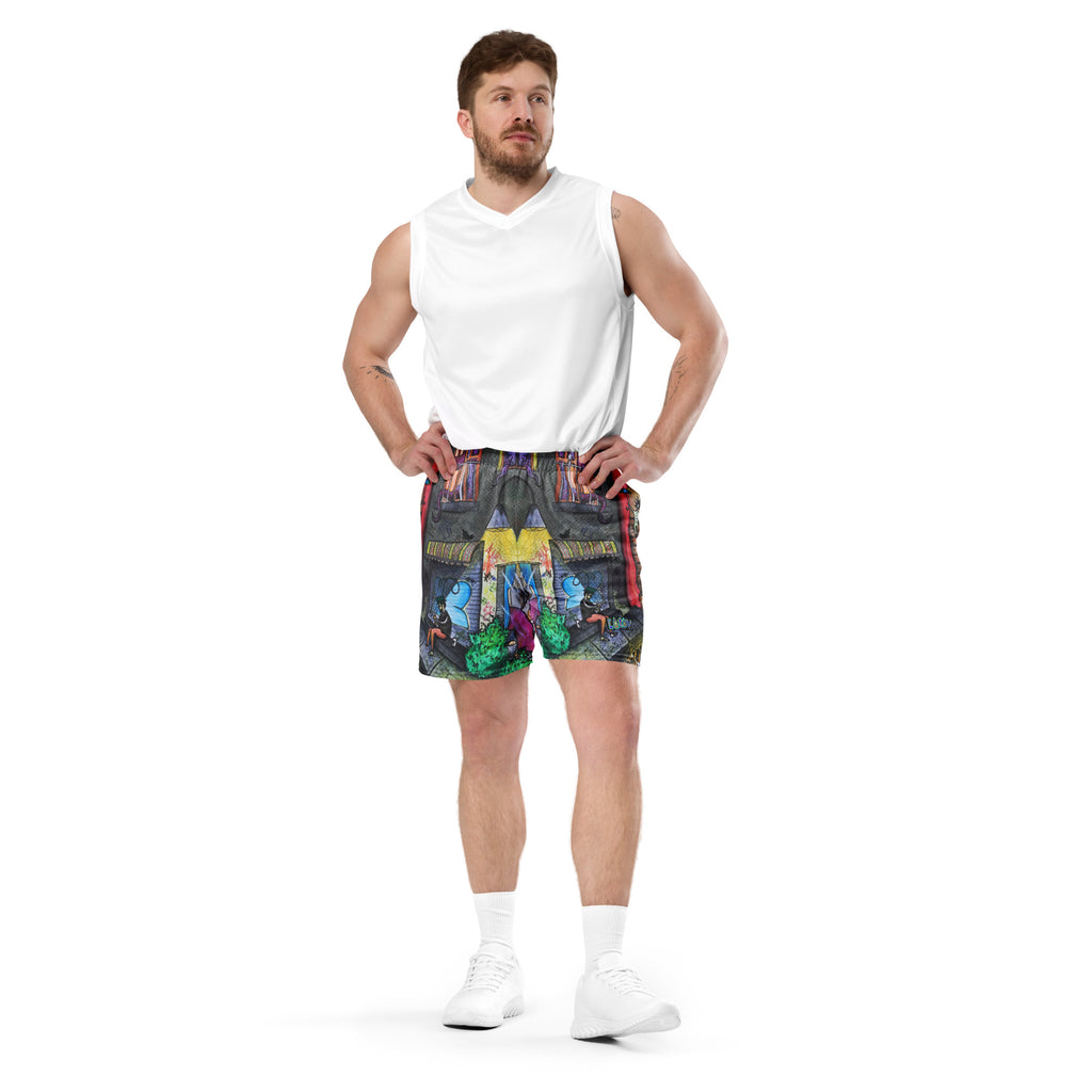 The movie mesh shorts