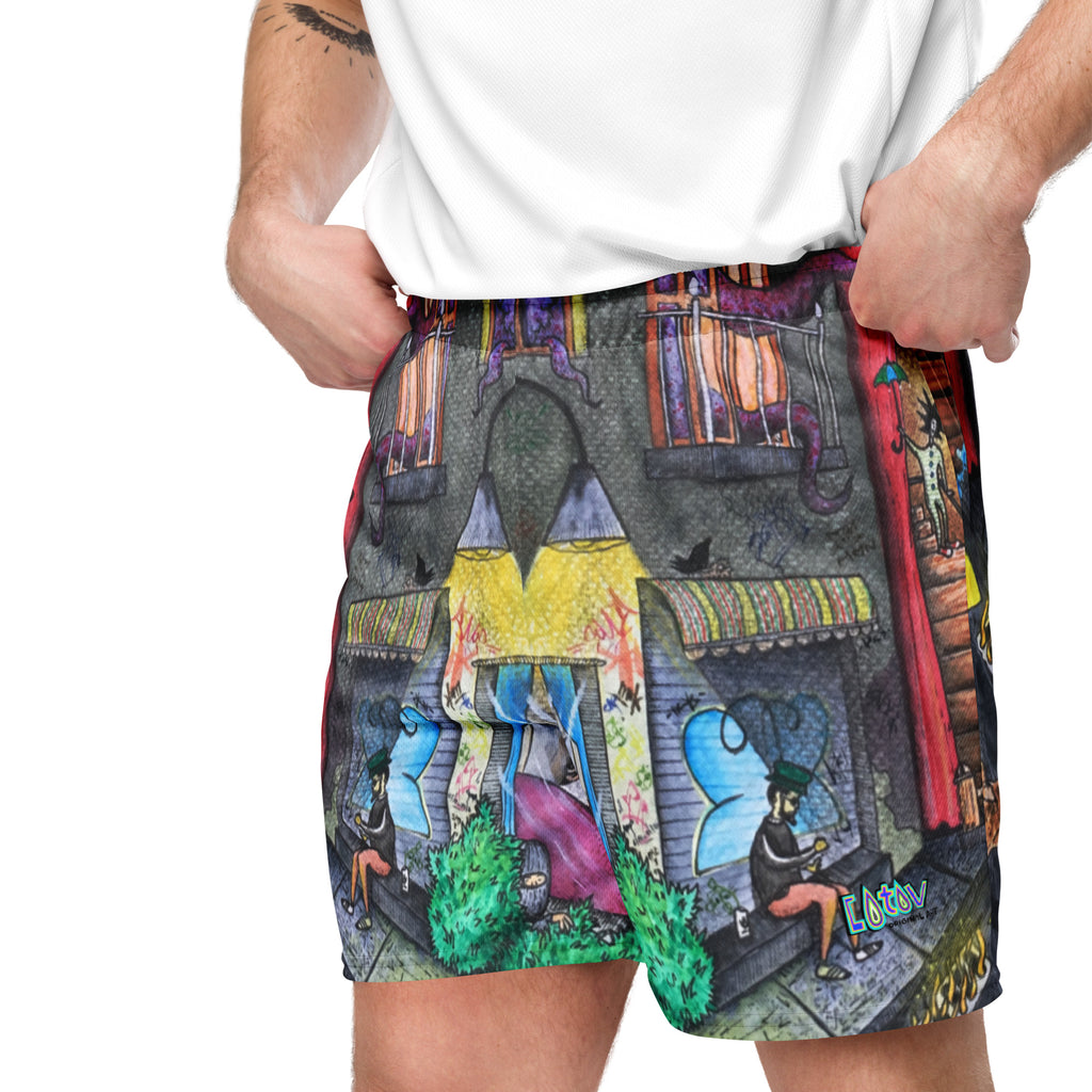 The movie mesh shorts