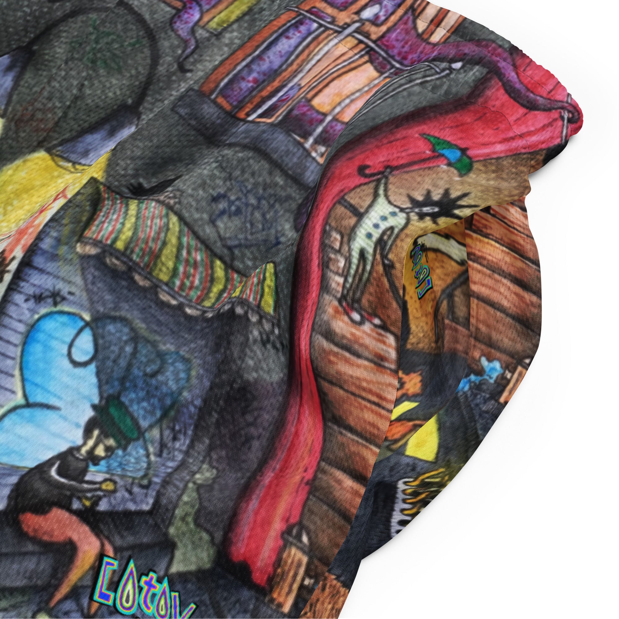 The movie mesh shorts