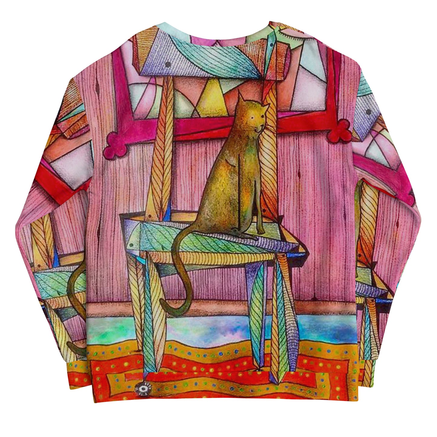 Cat on chair Sweatshirt