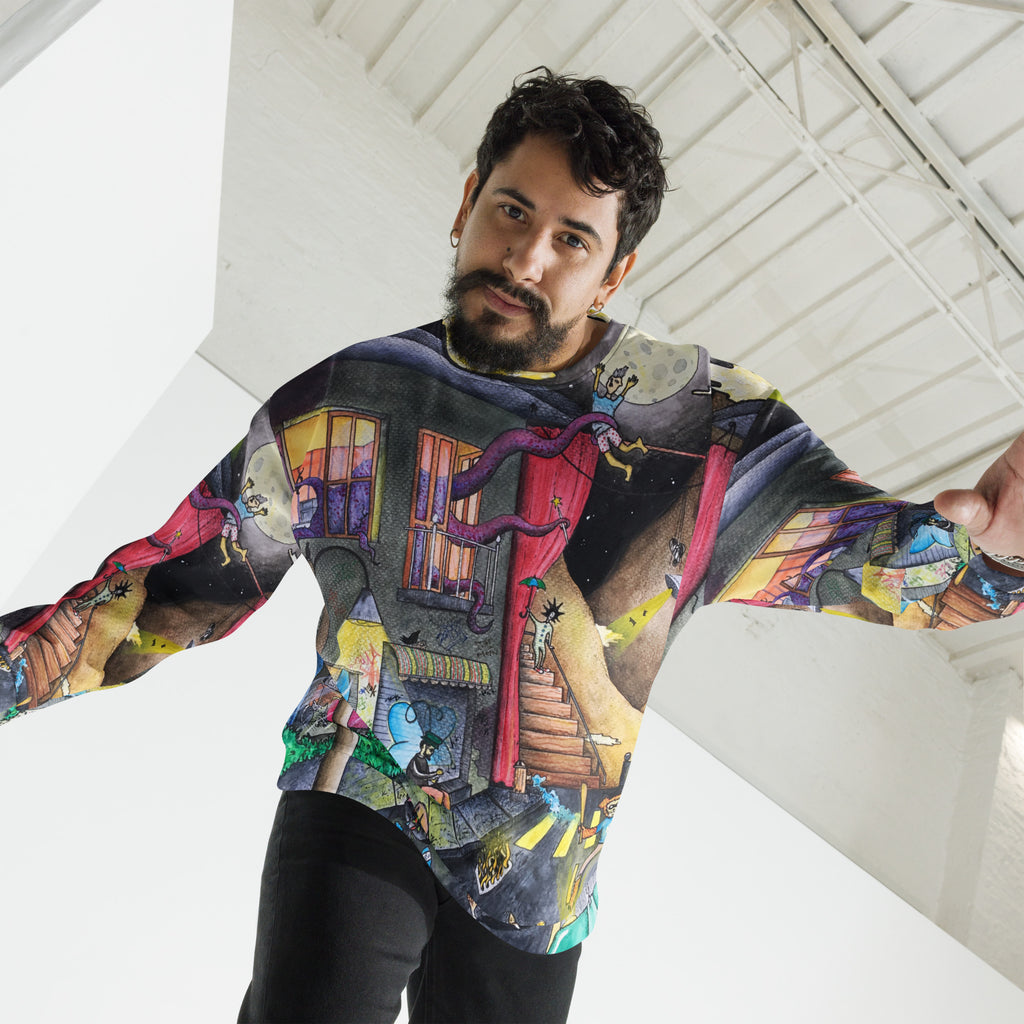 The movie Sweatshirt