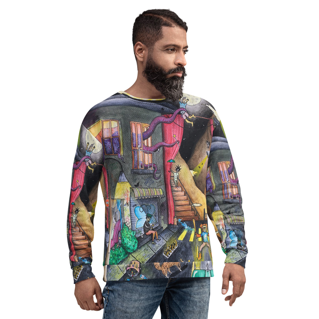 The movie Sweatshirt