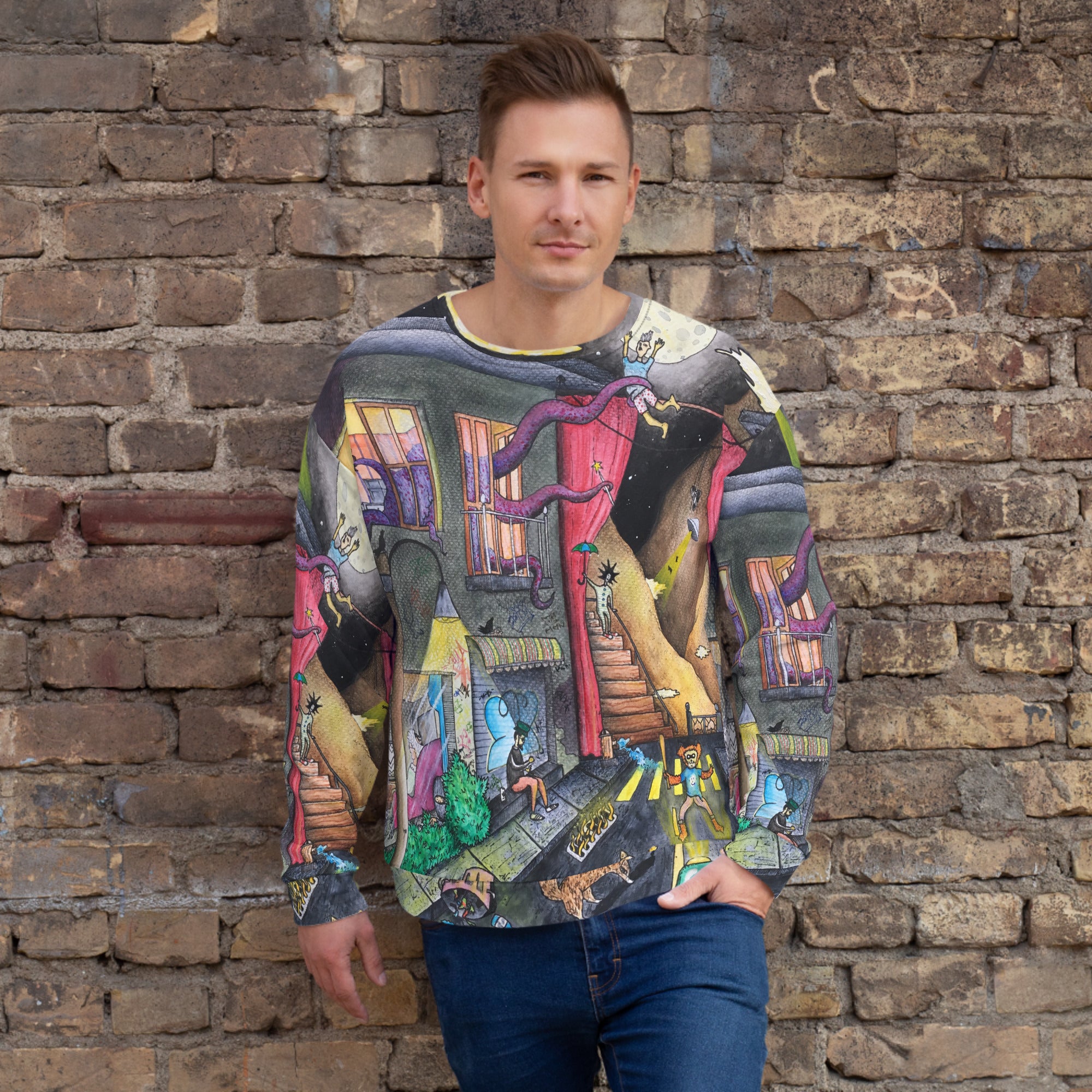 The movie Sweatshirt