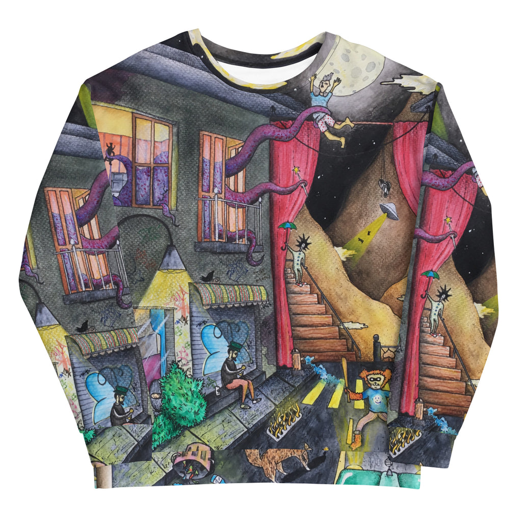 The movie Sweatshirt