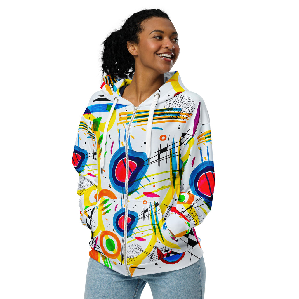 Stellar zip hoodie