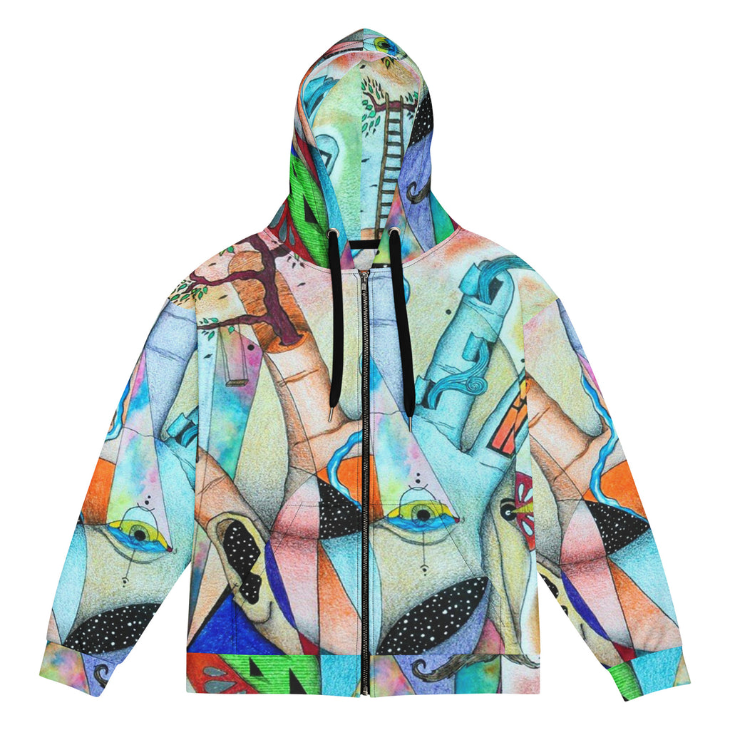 Elemental zip hoodie