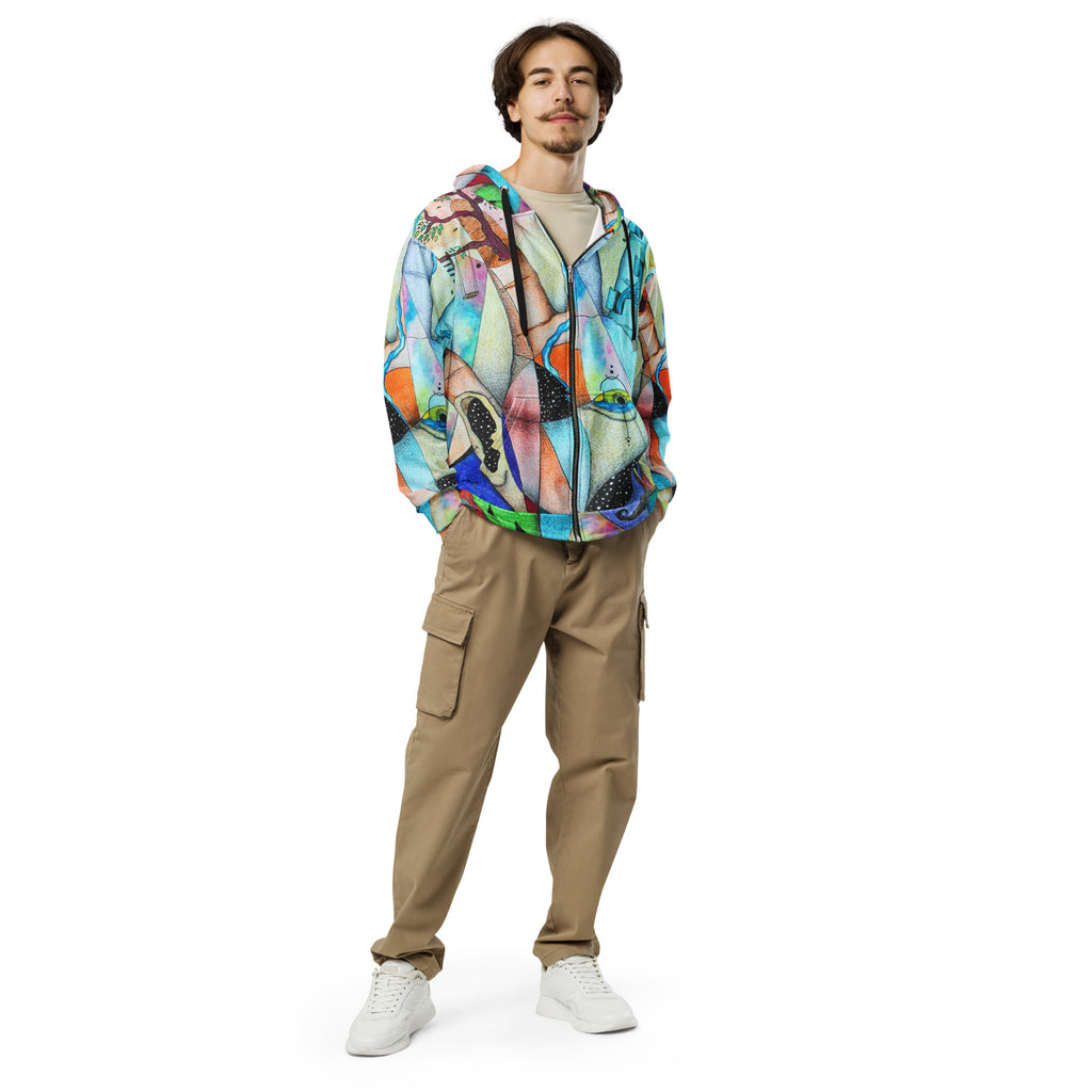 Elemental zip hoodie