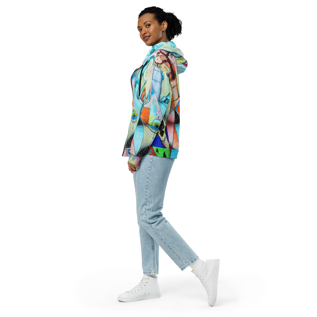 Elemental zip hoodie