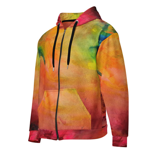 Ink zip hoodie