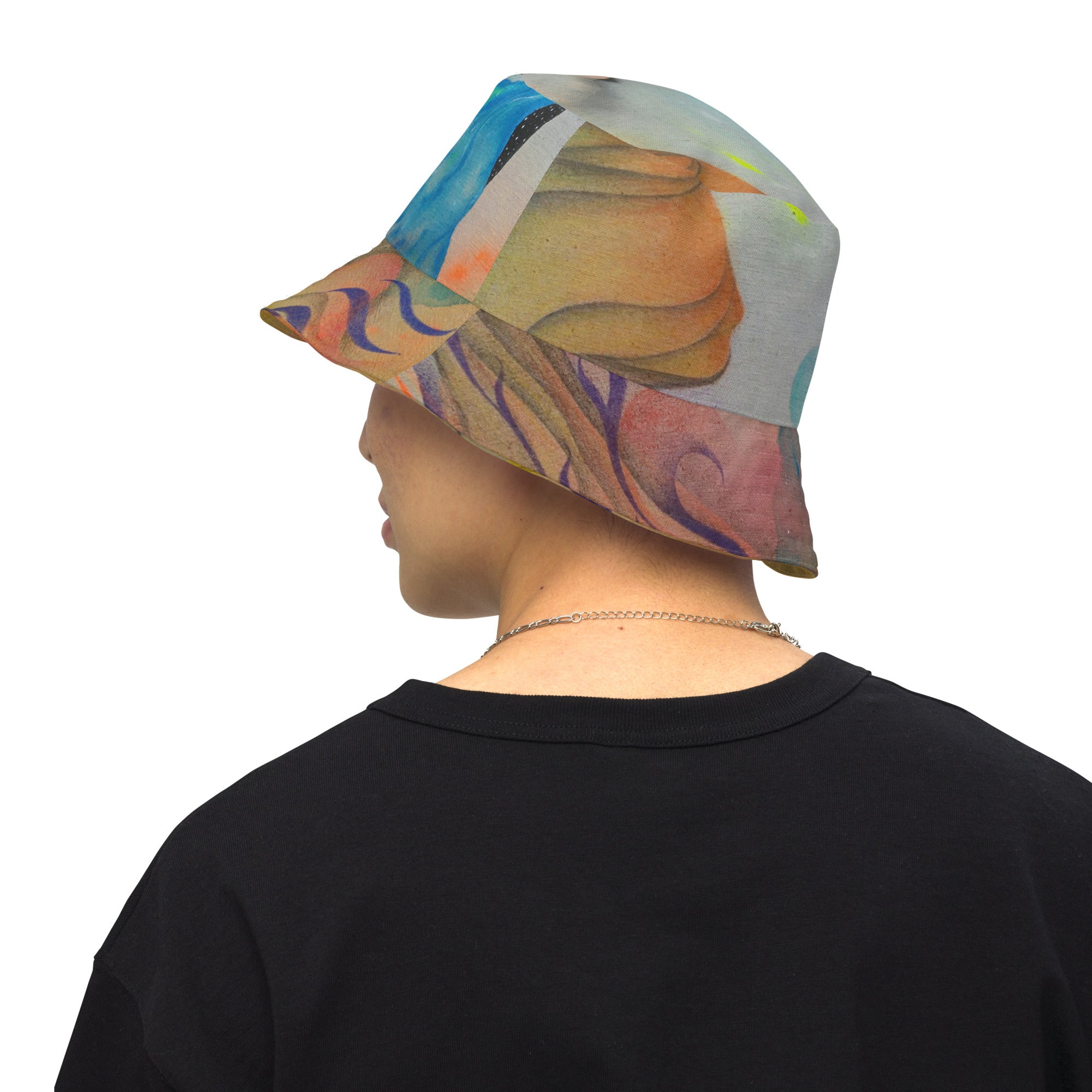Cosmic teapot Reversible bucket hat