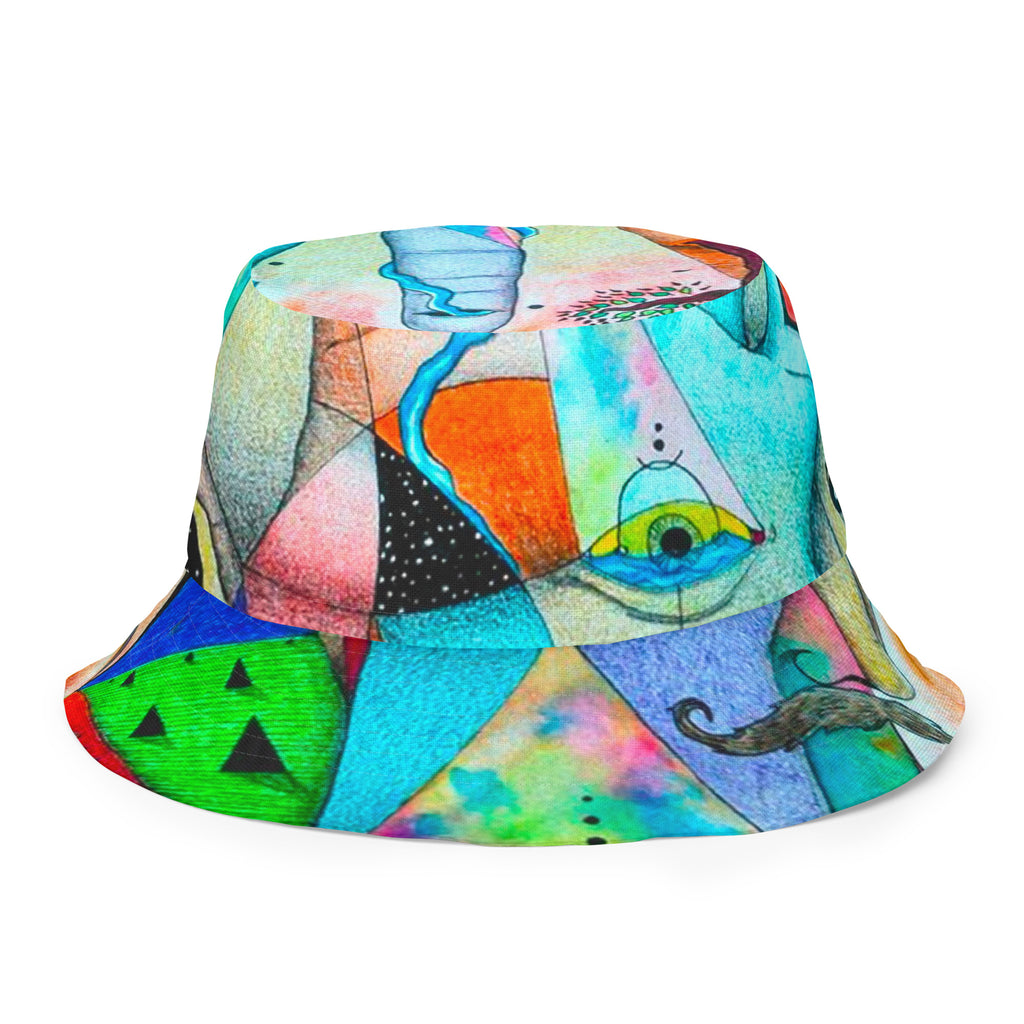 Elemental reversible bucket hat