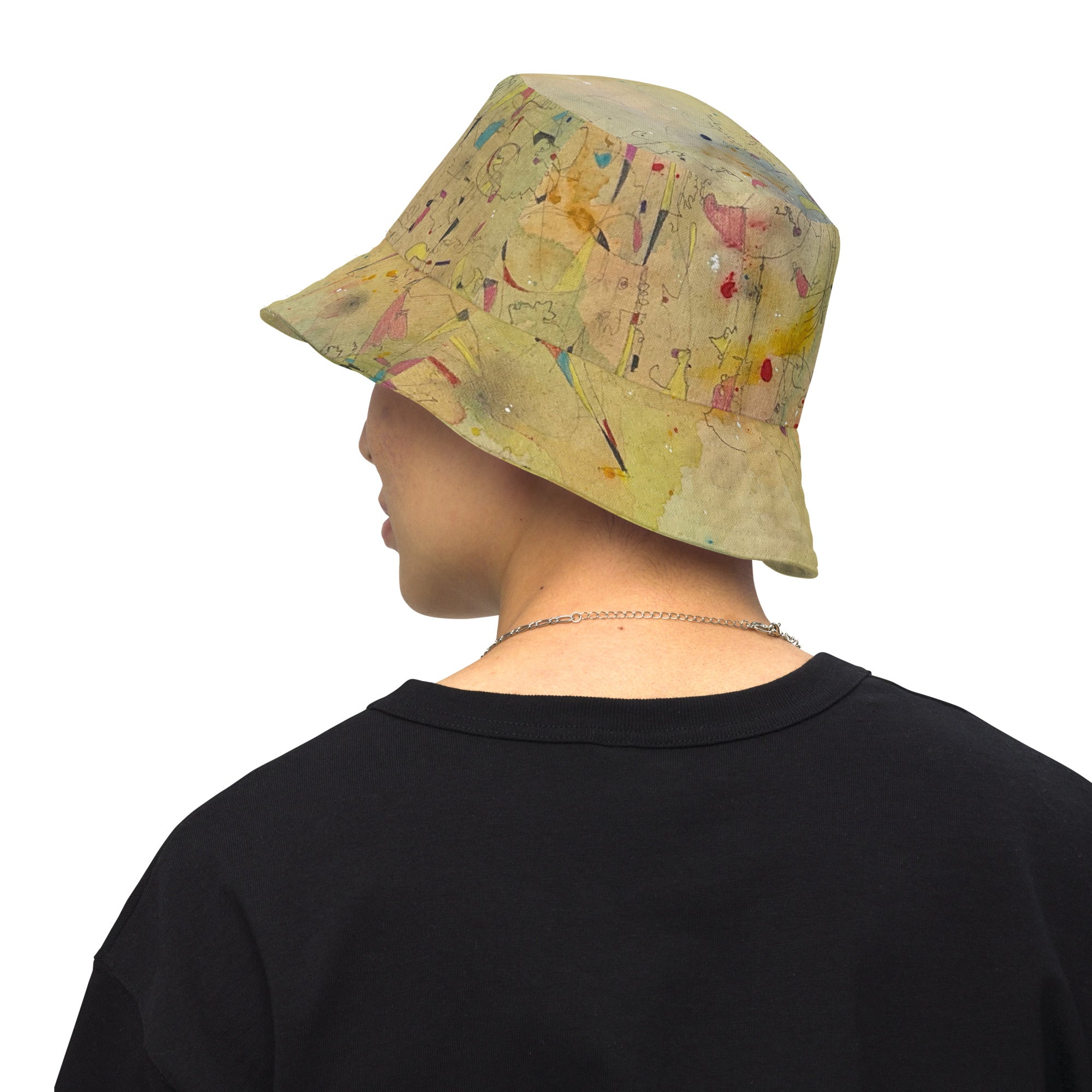 Memories Reversible bucket hat