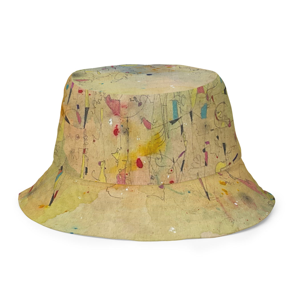 Memories Reversible bucket hat