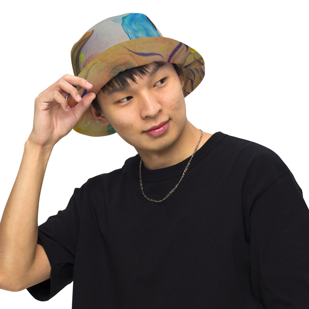 Cosmic teapot Reversible bucket hat